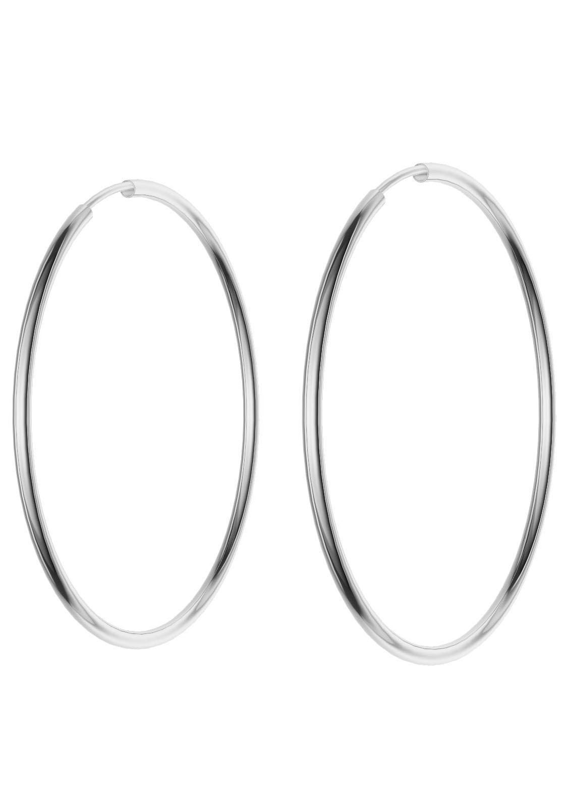 Firetti Paar Creolen »Schmuck Geschenk Silber 925 2,0 mm breit«, Made in Germany