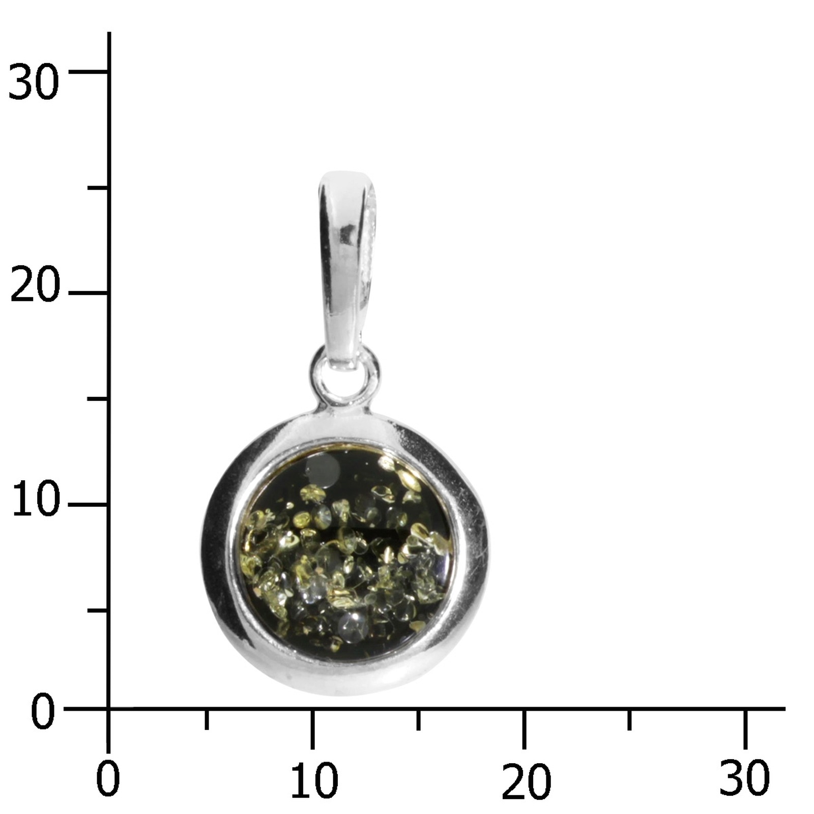OSTSEE-SCHMUCK Kettenanhänger »- Paulina - Silber 925/000 - Bernstein«