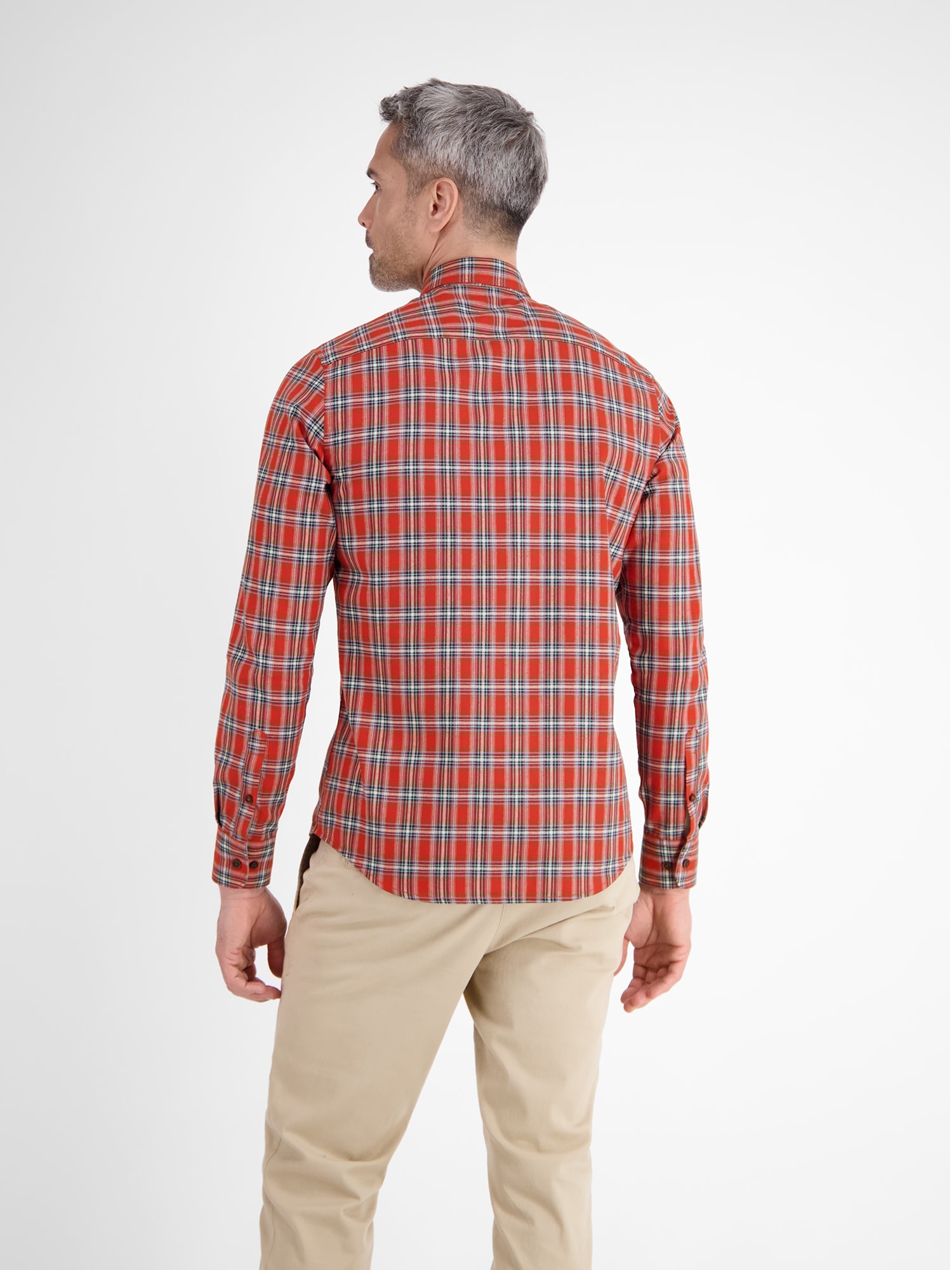 LERROS Karohemd »LERROS Flanell-Karohemd für Herren«