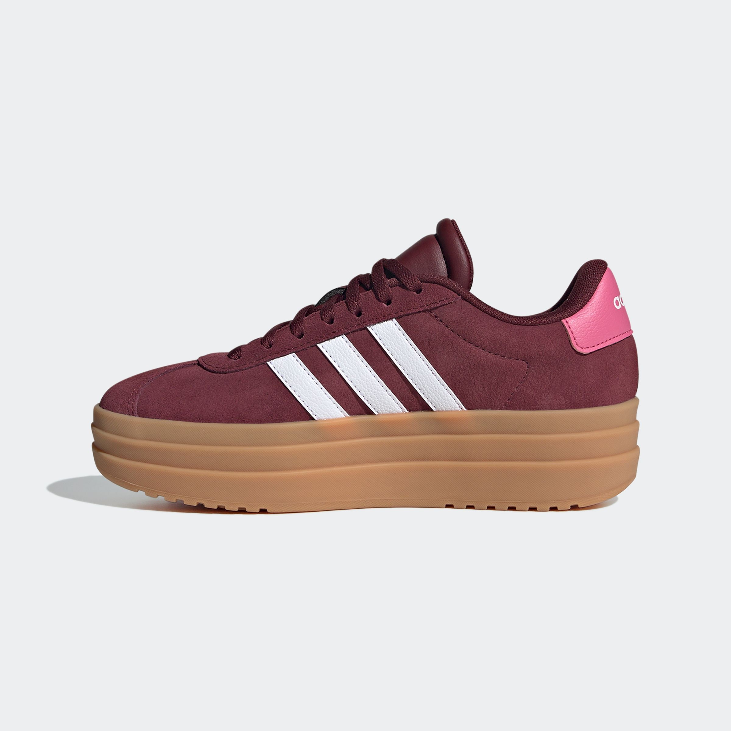adidas Sportswear Sneaker »VL COURT BOLD LIFESTYLE KIDS«, Design auf den Spuren des adidas Gazelle Bold