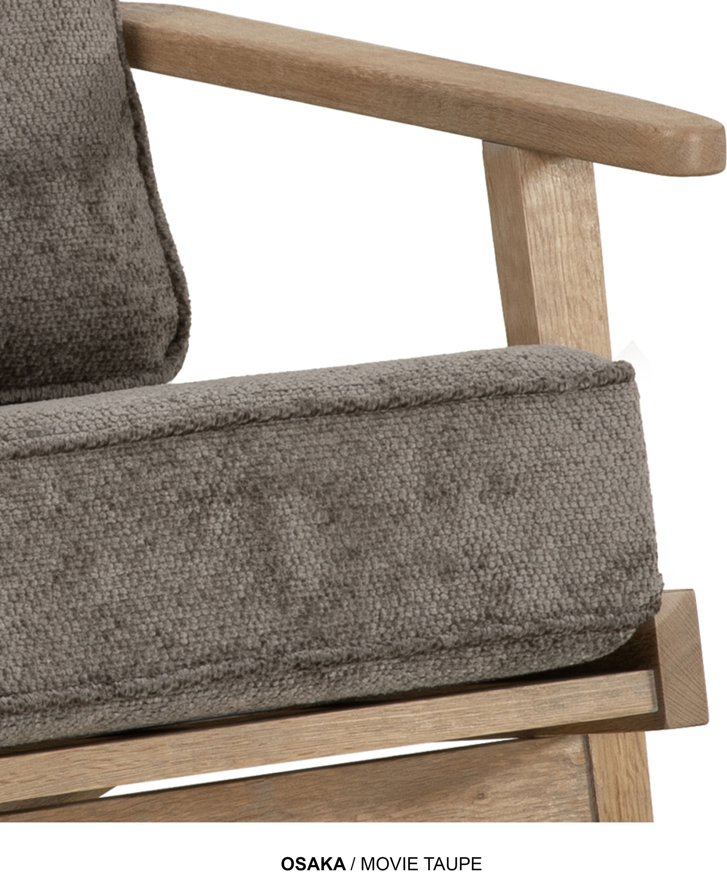 OMG Design Sessel »Osaka« 2 Stk. tlg. Retrostuhl, massivholz Frame