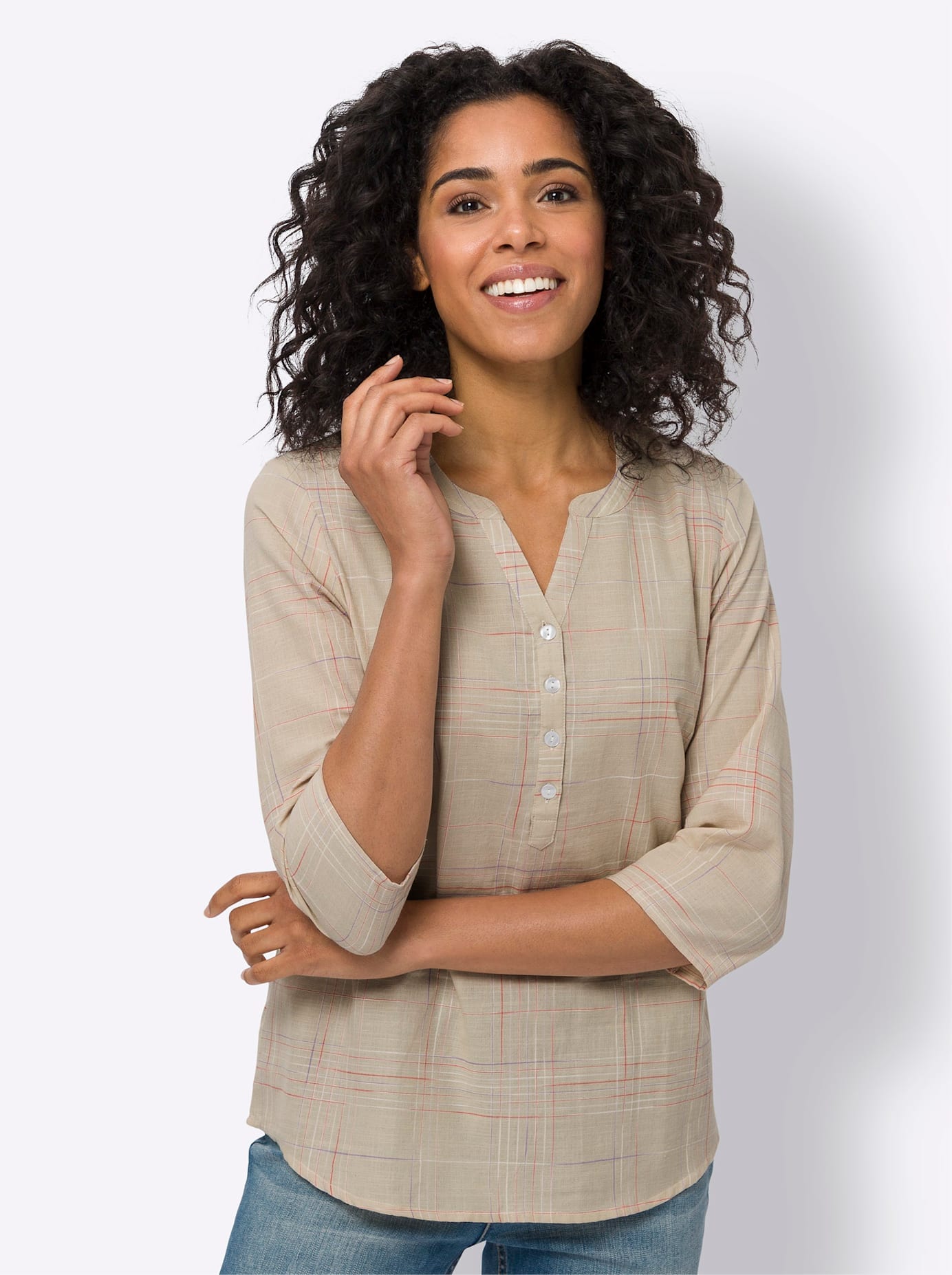 Classic Basics Schlupfbluse