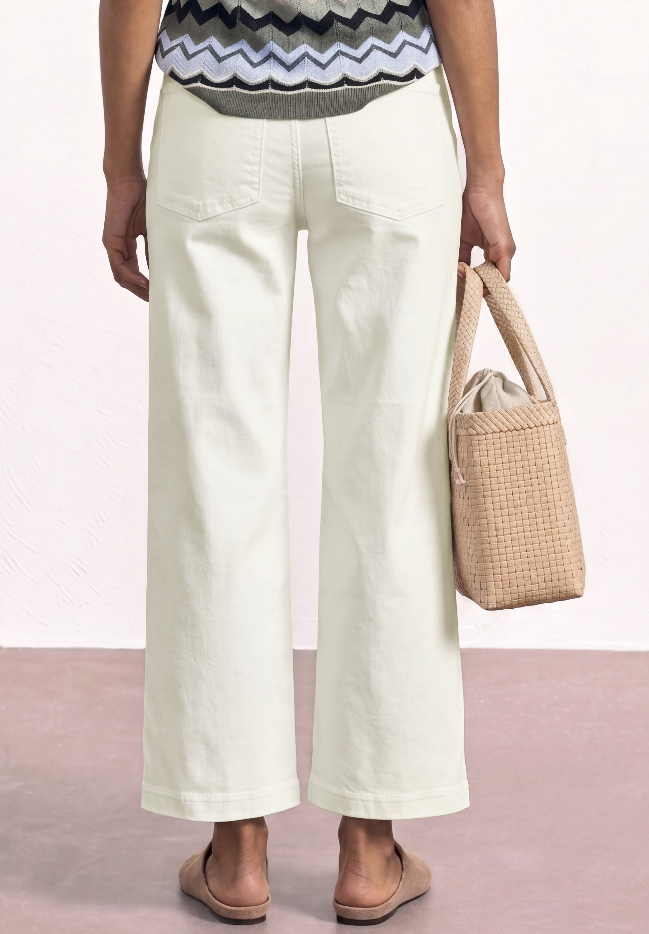 STREET ONE Loose-fit-Jeans »Style Emee« mit weitem Bein