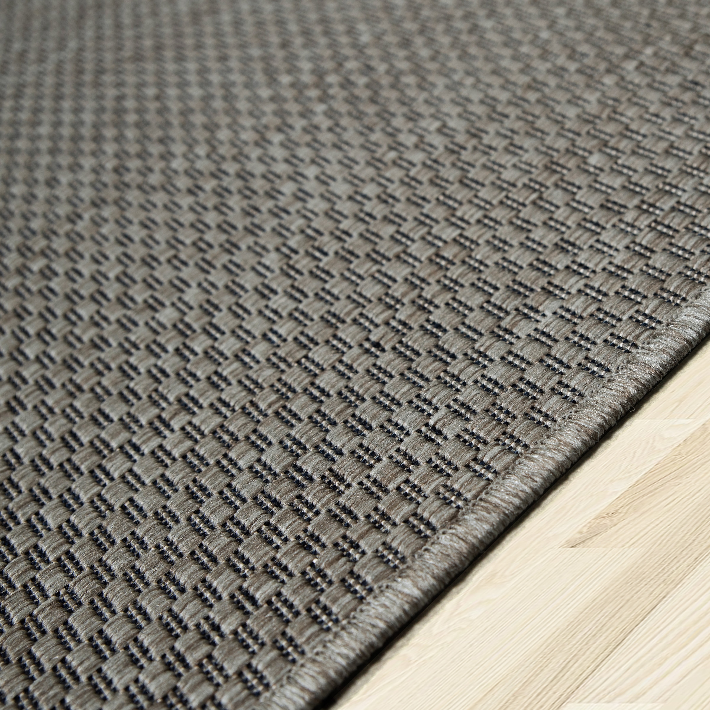 my home Teppich »Venedig auch als Läufer erhältlich«, rechteckig, 4 mm Höhe, In- und Outdoor geeignet, Sisal-Optik, Wetterfest & UV-beständig