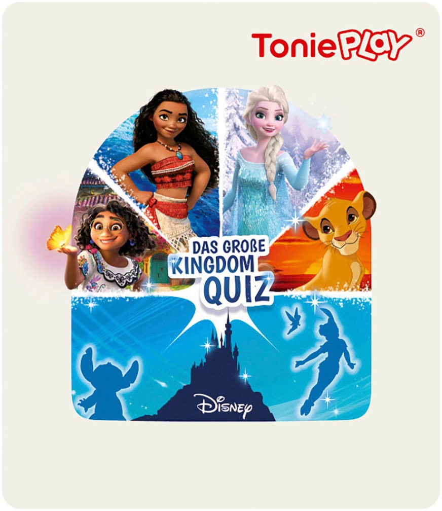 tonies Hörspiel »Disney: Das große Kingdom-Quiz (Tonieplay Game M)«