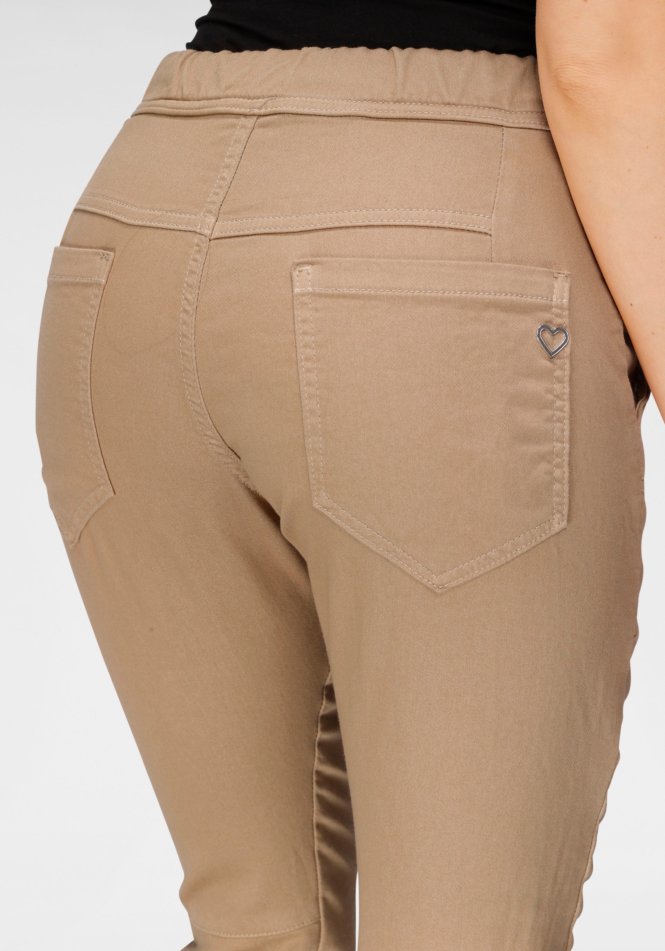 bestellen »PL51G«, praktischem Relax-Fit bei im online OTTO Jeans Jogger mit Pants Gummizug-Bund Please