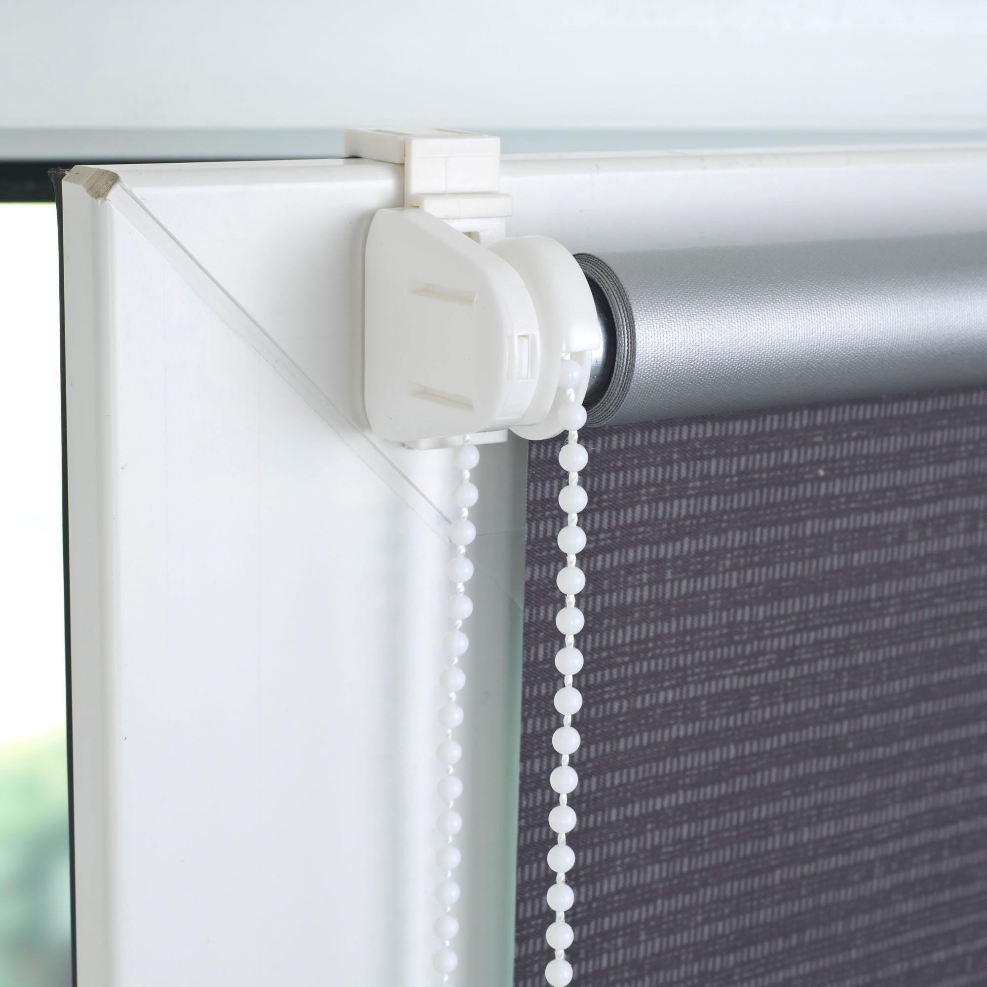 Liedeco Seitenzugrollo »Klemmfix-Thermo-Rollo Bambus Optik« verdunkelnd energiesparend ohne Bohren