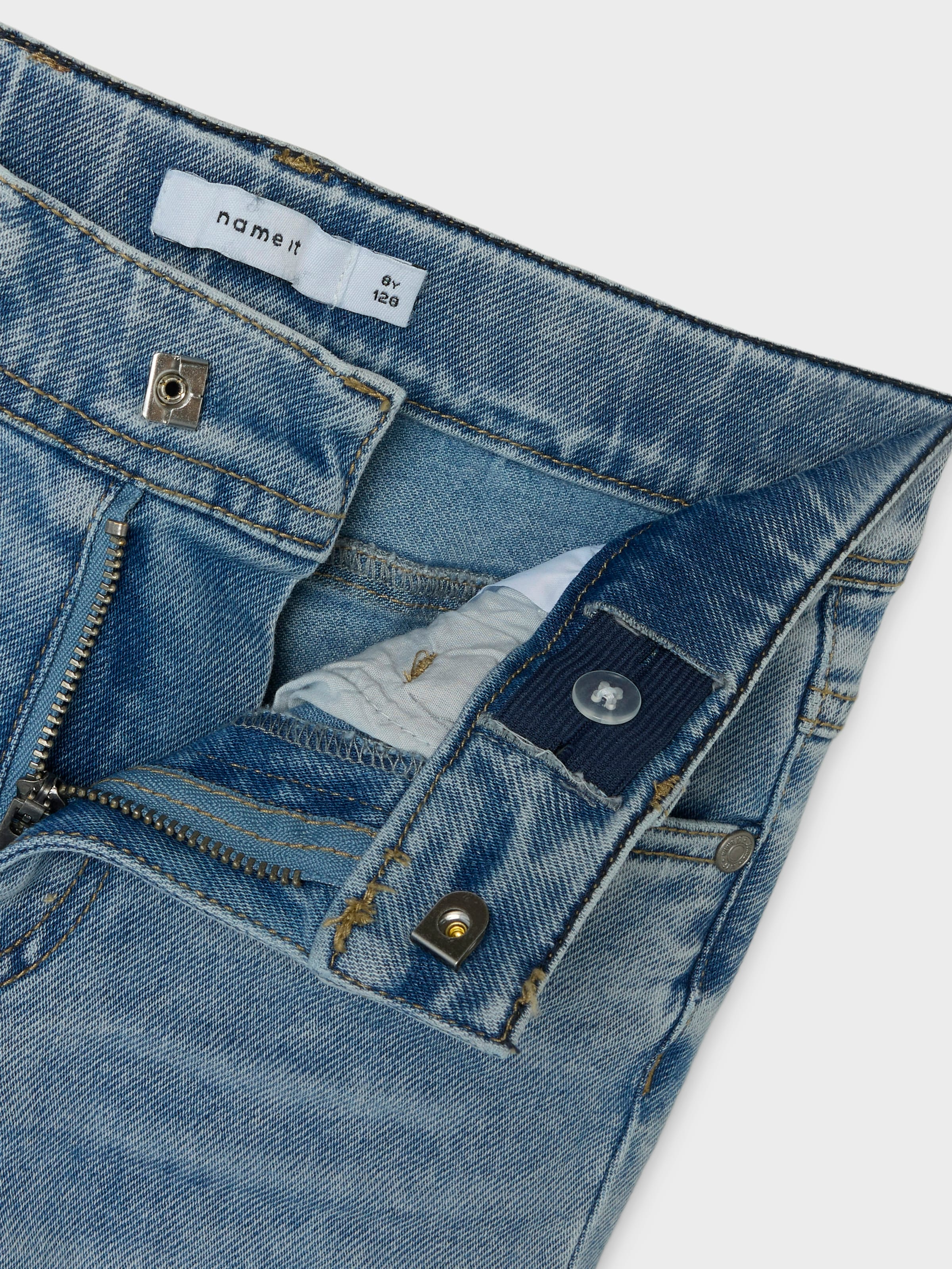 Name It Slim-fit-Jeans »NKMTHEO XSLIM JEANS 1280-GY NOOS«