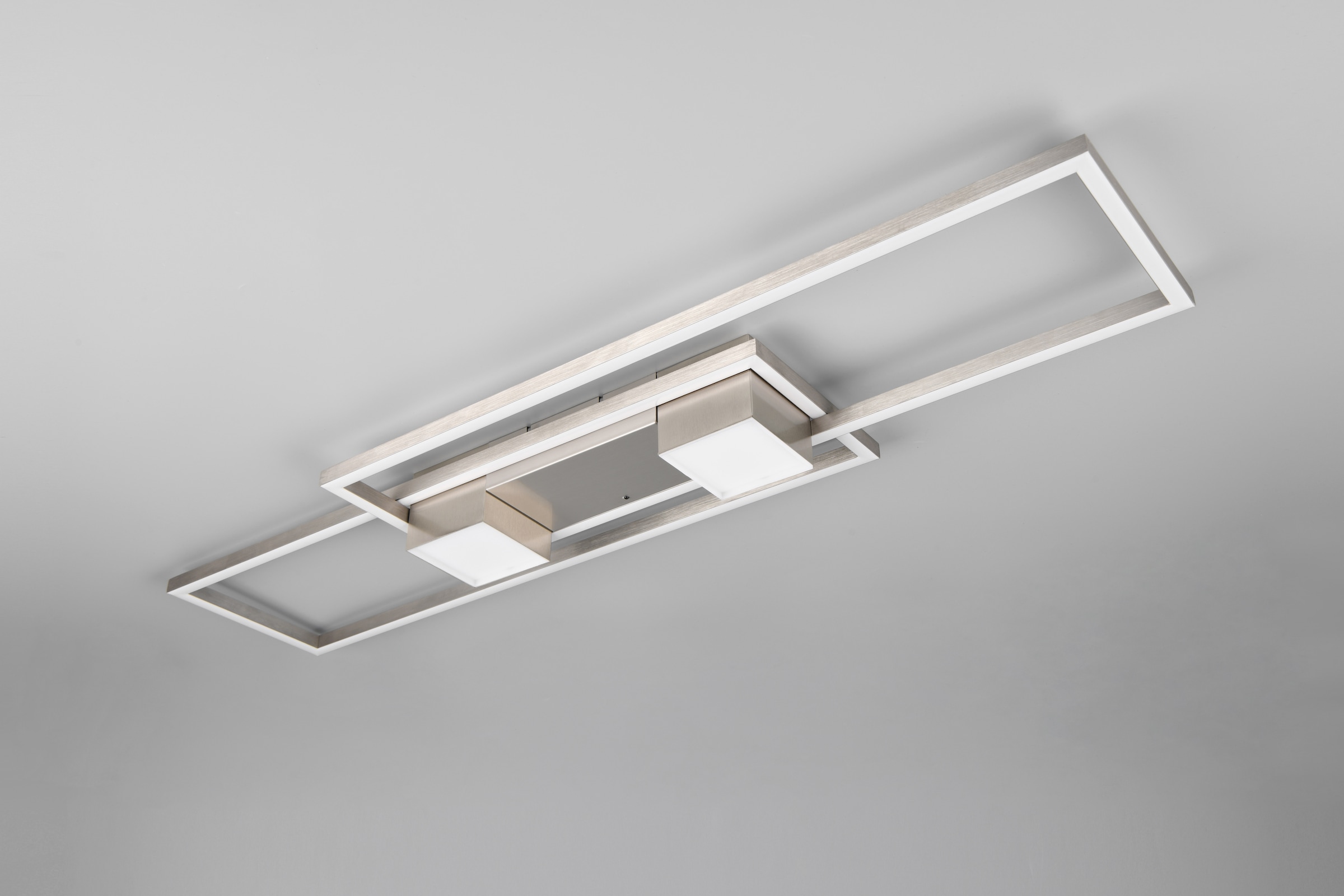 TRIO Leuchten LED Deckenleuchte »ALBANY LED Deckenlampe 37W 4300 Lumen warmweiß bis kaltweiß 2700-6500K« LED-Board 1 Stk. warmweiß - kaltweiß Fernbedienung, Lichtfarbe einstellbar, Memory, Nachtlicht, dimmbar