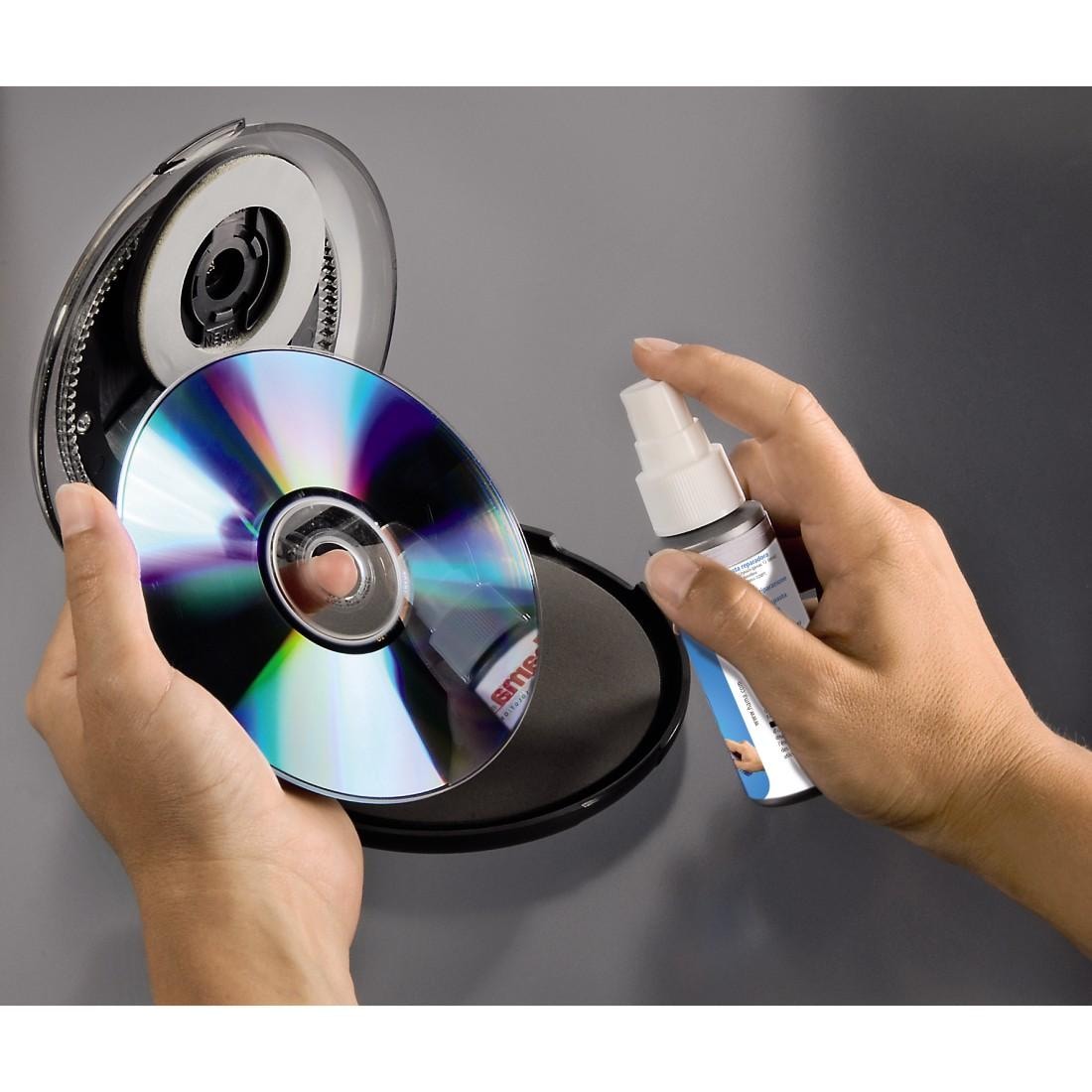 Hama Reinigungs-CD »CD-/DVD-Reparatur- & Reinigungsset«, - Bestandteil: Flüssigkeit, Paste
- Set-Inhalt in Stück: 8