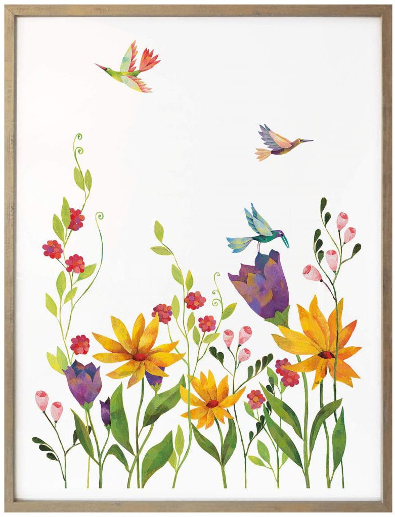 Wall-Art Poster »Märchen Wandbilder Blütenpoesie«, Pflanzen, (1 St.), Poster,  Wandbild, Bild, Wandposter online bei OTTO