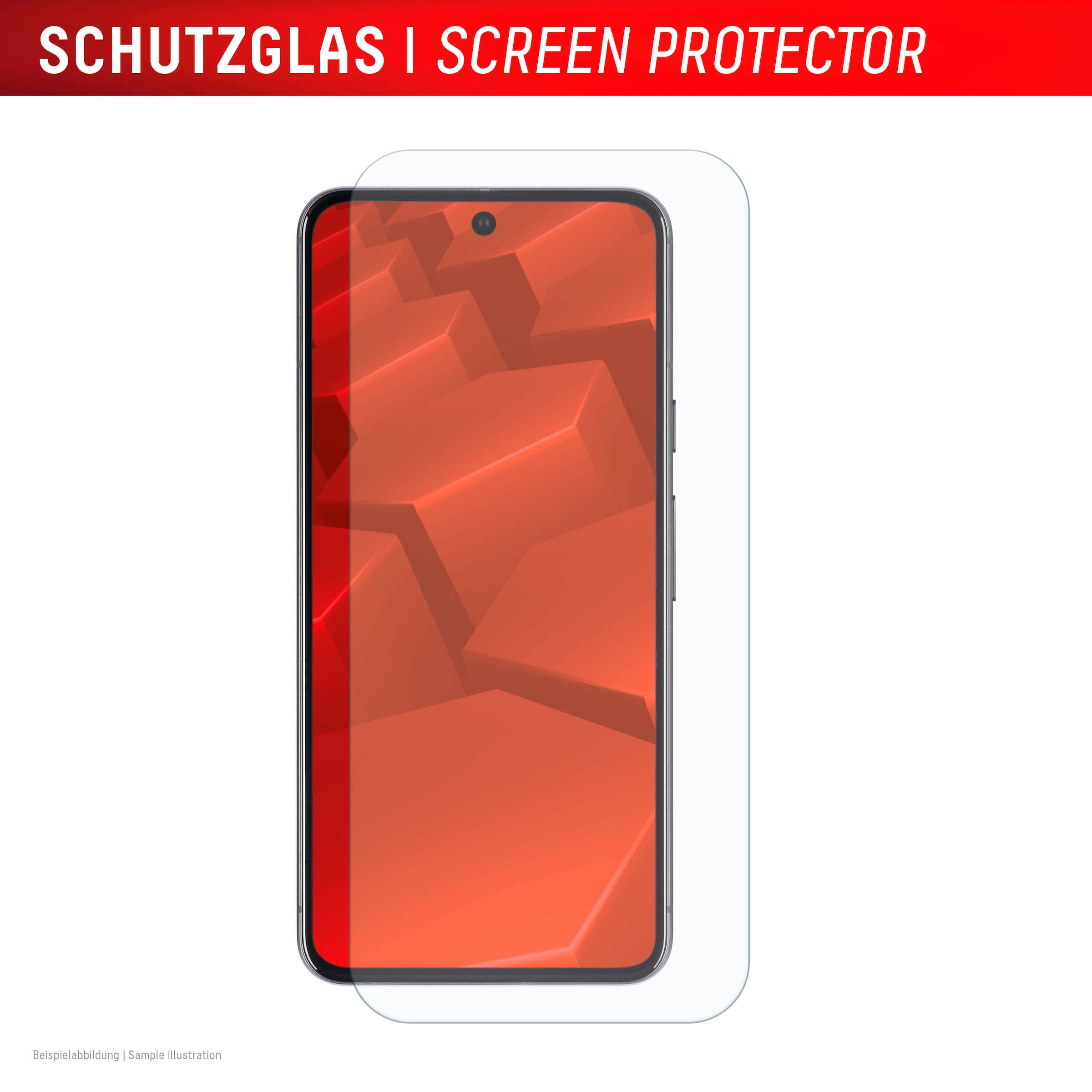 Displex Displayschutzglas »Real Glass Screen Protection«, für Google Pixel 9-Google Pixel 9 Pro-Google Pixel 10-Google Pixel 10 Pro, Displayschutzfolie, Schutzfolie, Bildschirmschutz, kratz- & stoßfest
