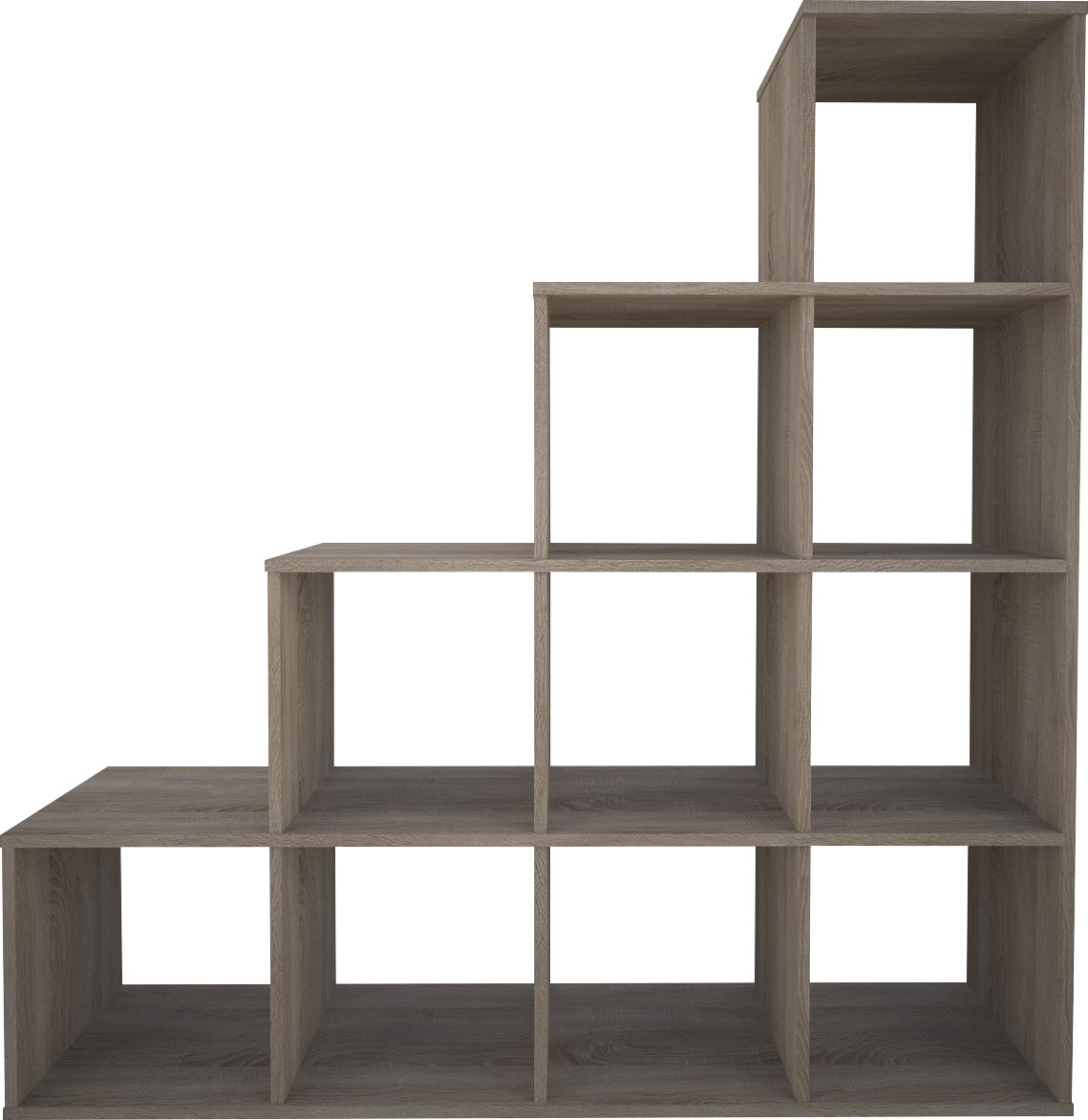 Raumteiler »Polini Treppenregal Stufenregal Raumteiler Regal 10 Fächer«
