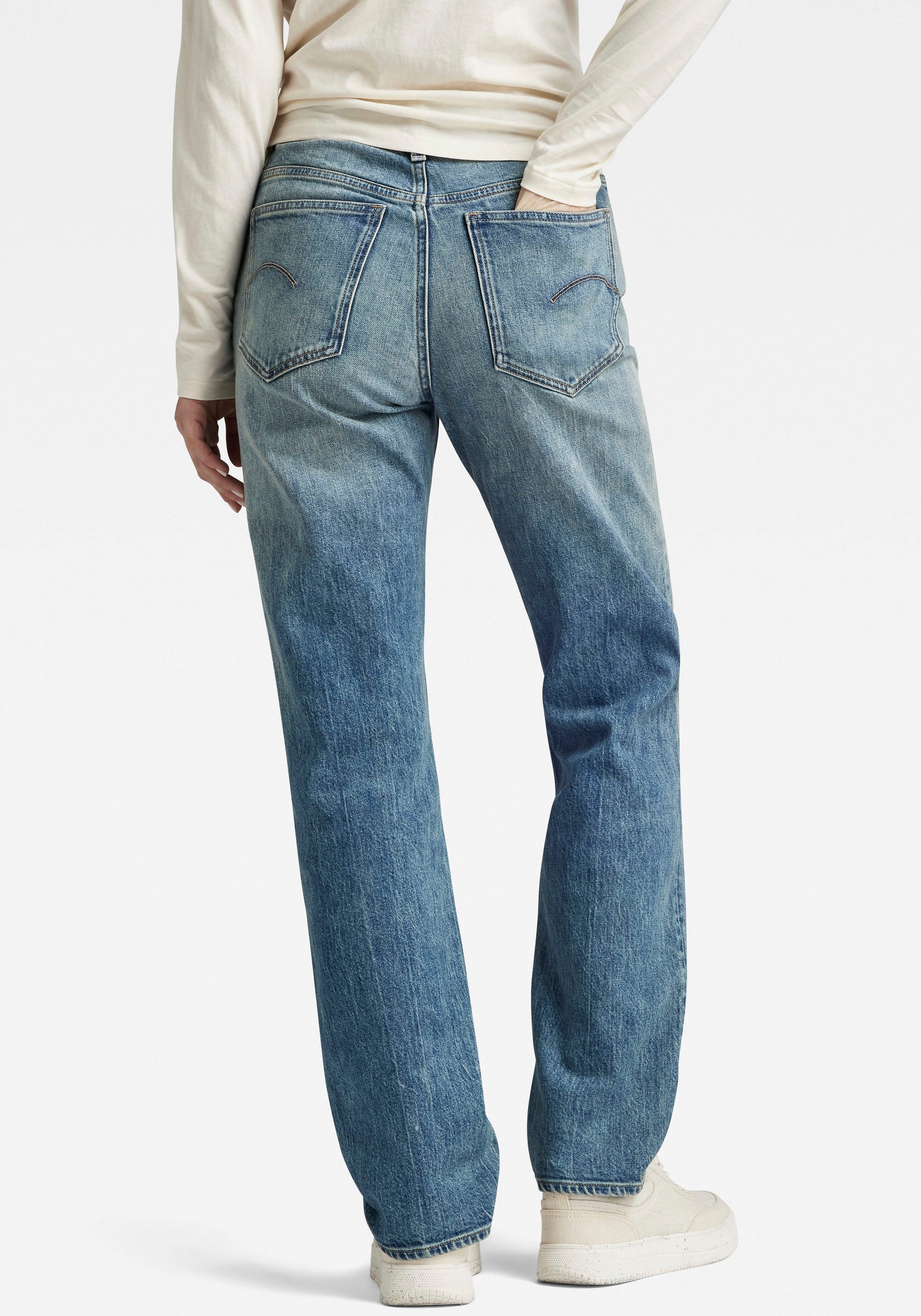G-STAR High-waist-Jeans »Viktoria High Straight«