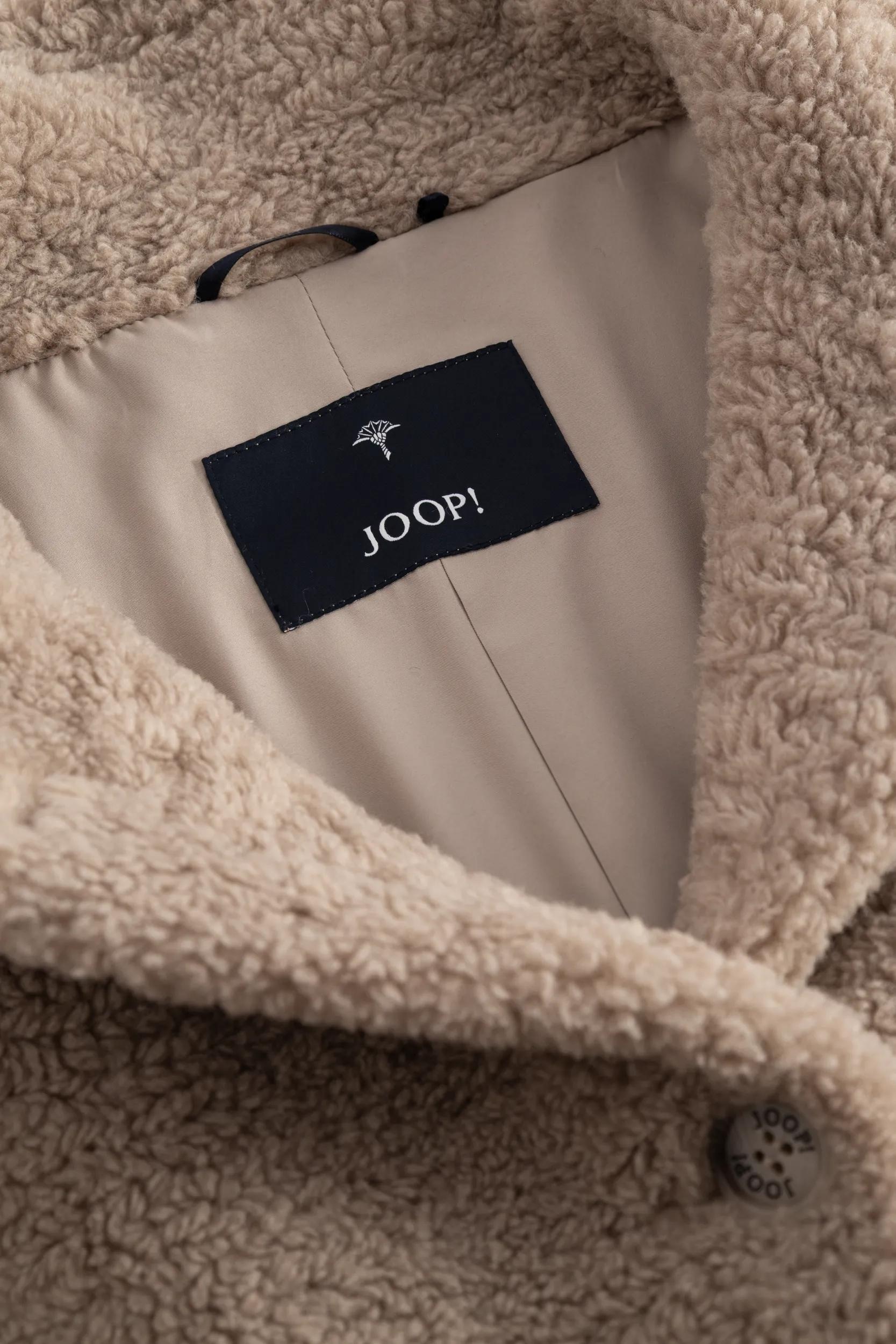 JOOP! Fellimitatmantel »Conorina« Regular fit mit Plüsch