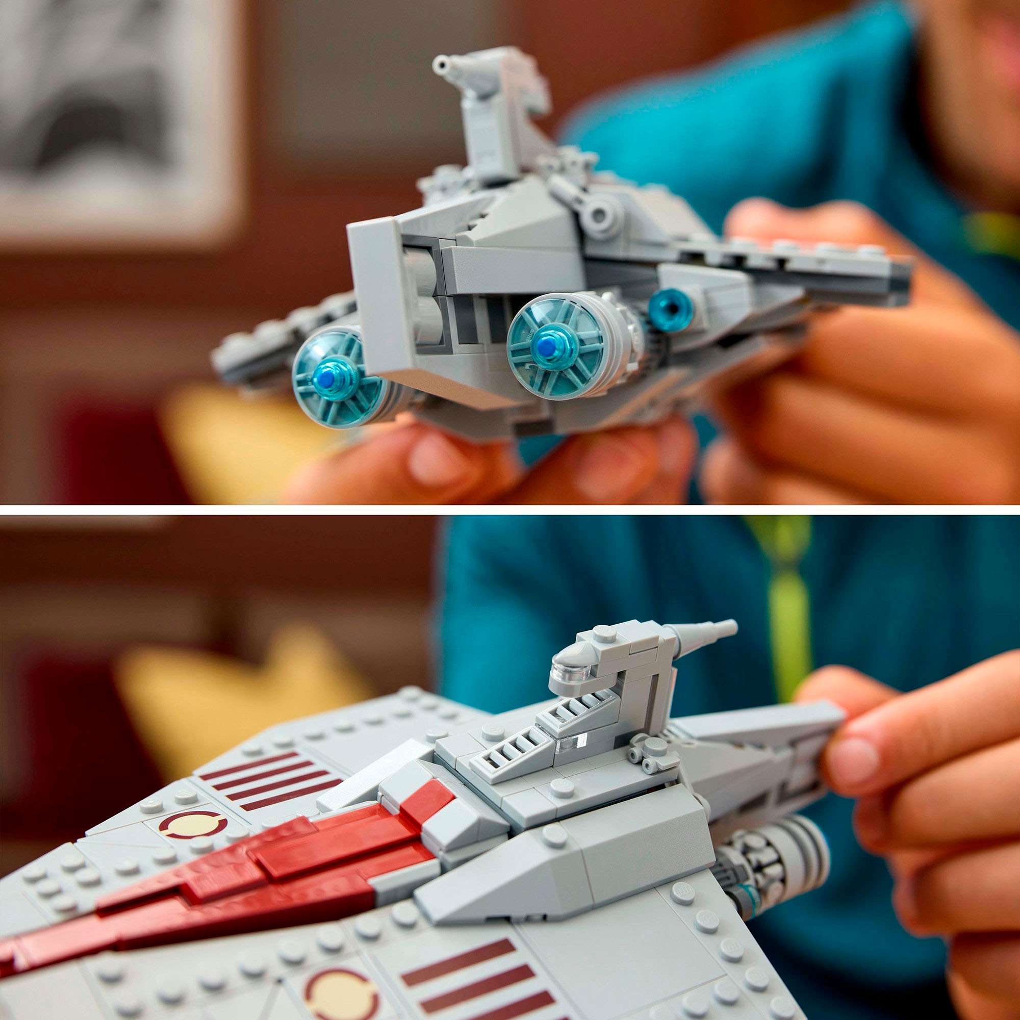 LEGO® Konstruktionsspielsteine »Assault Ship™ der Acclamator-Klasse (75404), LEGO Star Wars«, (450 St.), Made in Europe