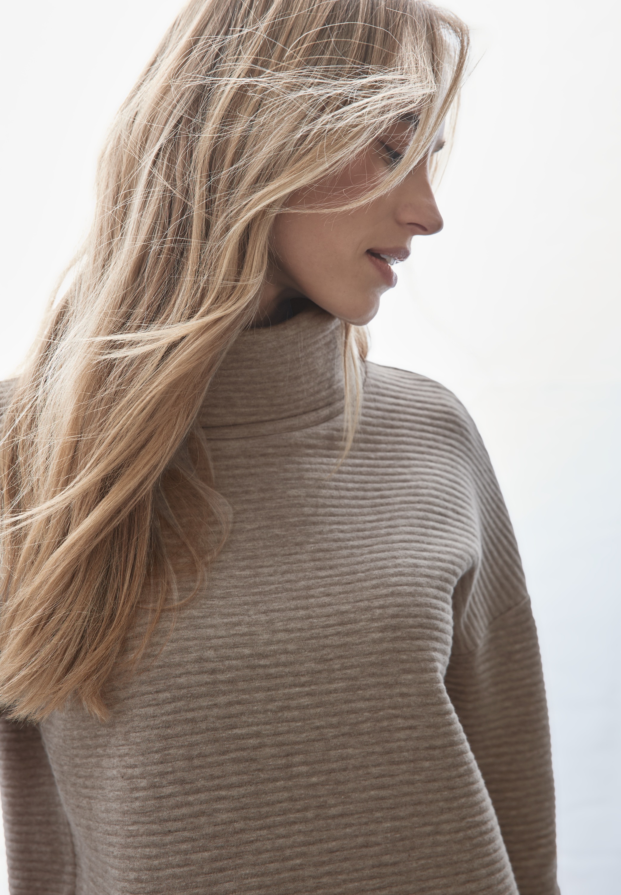 STREET ONE Langarmshirt, in Struktur-Optik