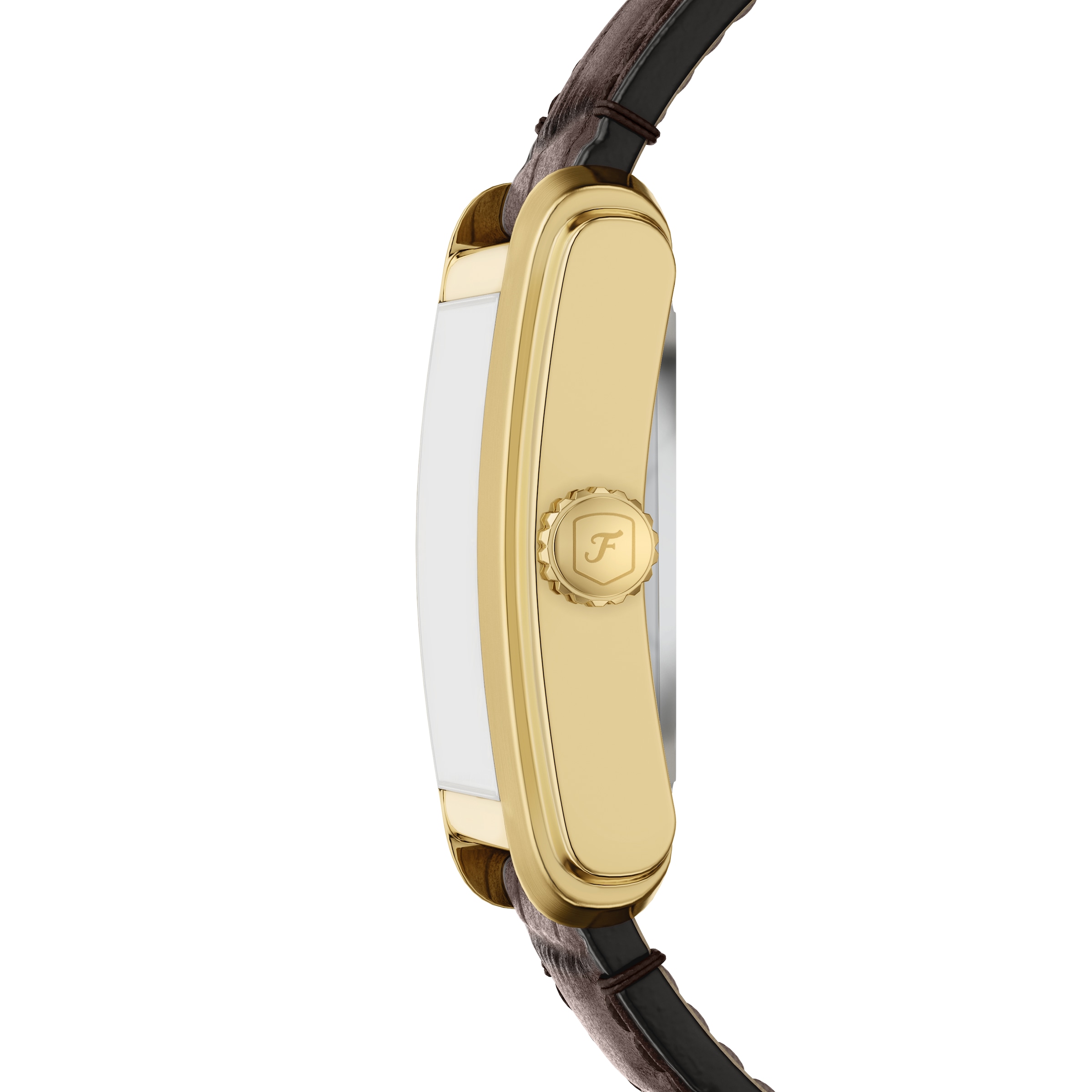 Fossil Automatikuhr »Carraway« Armbanduhr, Herrenuhr, Mechanische Uhr, Lederarmband, analog