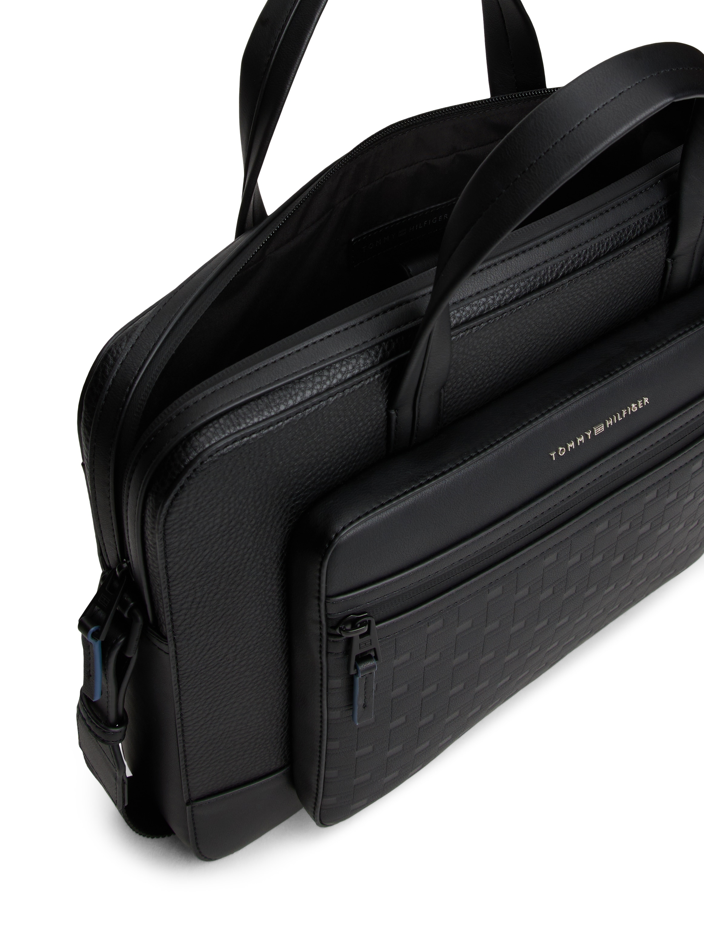 Tommy Hilfiger Laptoptasche »TH MODERN COMPUTER BAG« , Unisex Aktentasche, Notebook mit abnehmbarem Umhängeriemen