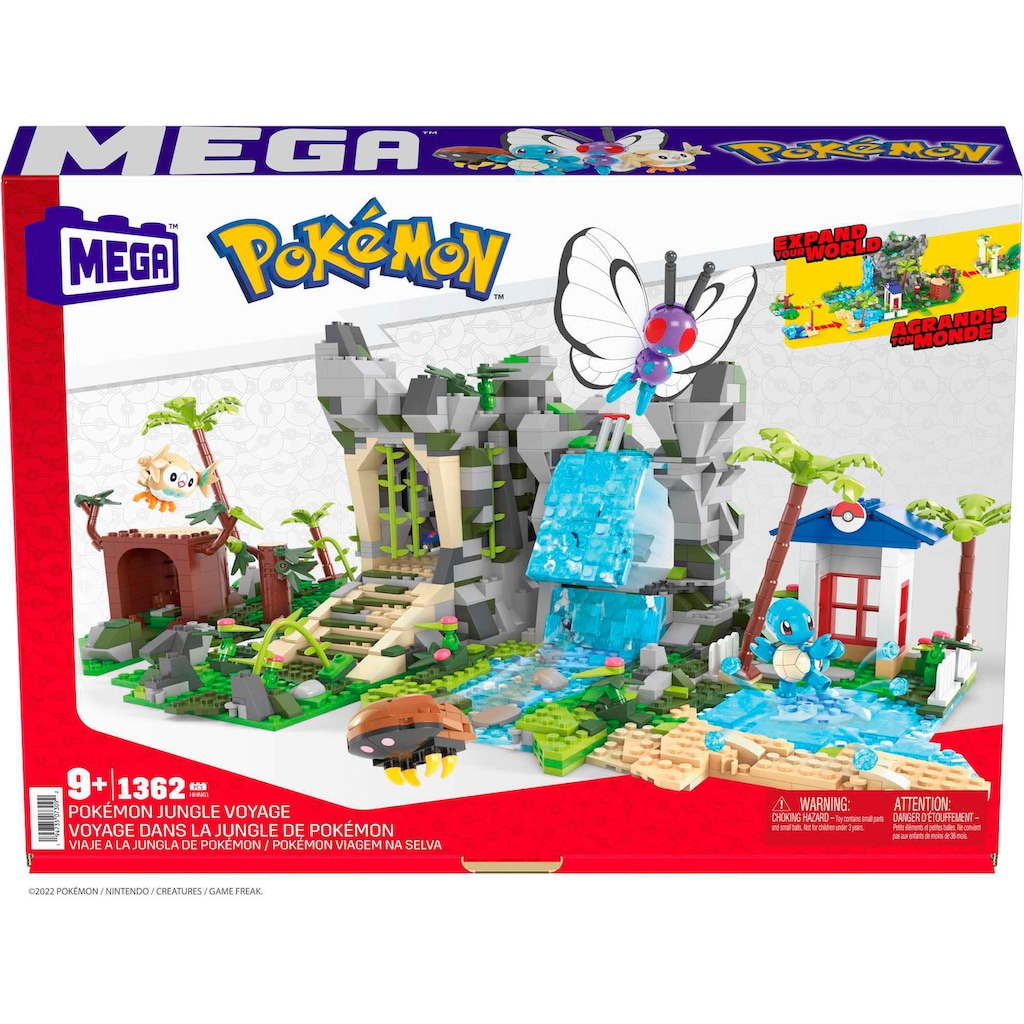 MEGA Konstruktions-Spielset »Pokémon Dschungel Bauset«
