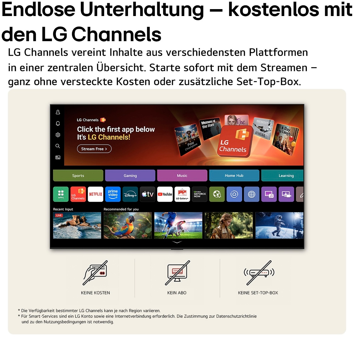 LG DLED-Fernseher »43NU850B6LA« 108 cm/43 ″ Smart-TV