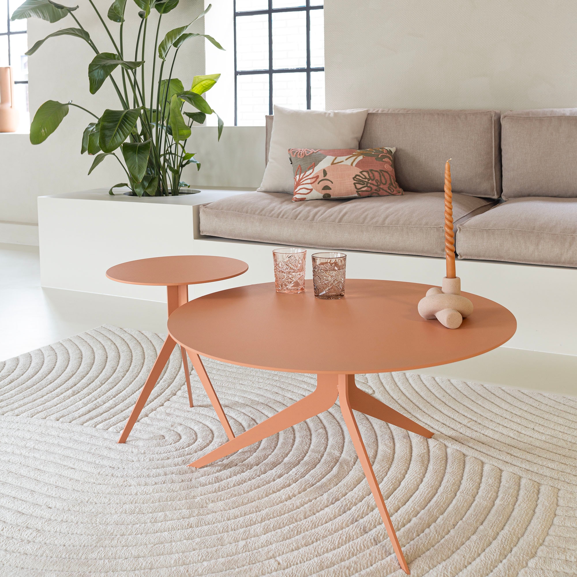Spinder Design Couchtisch »DALEY«, Couchtisch aus Stahl