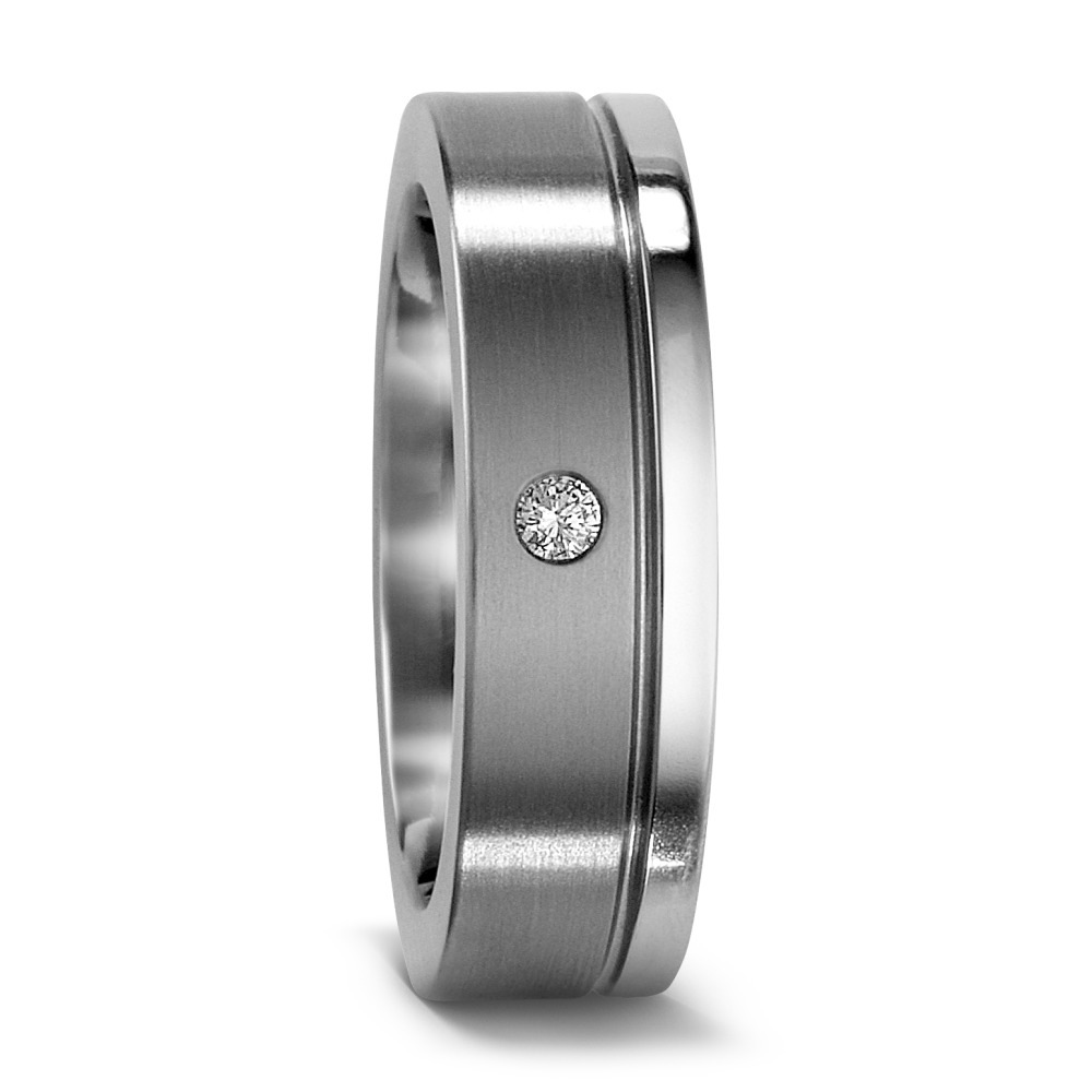 Partnerring Titan Diamant 0.03 ct, TitanFactory