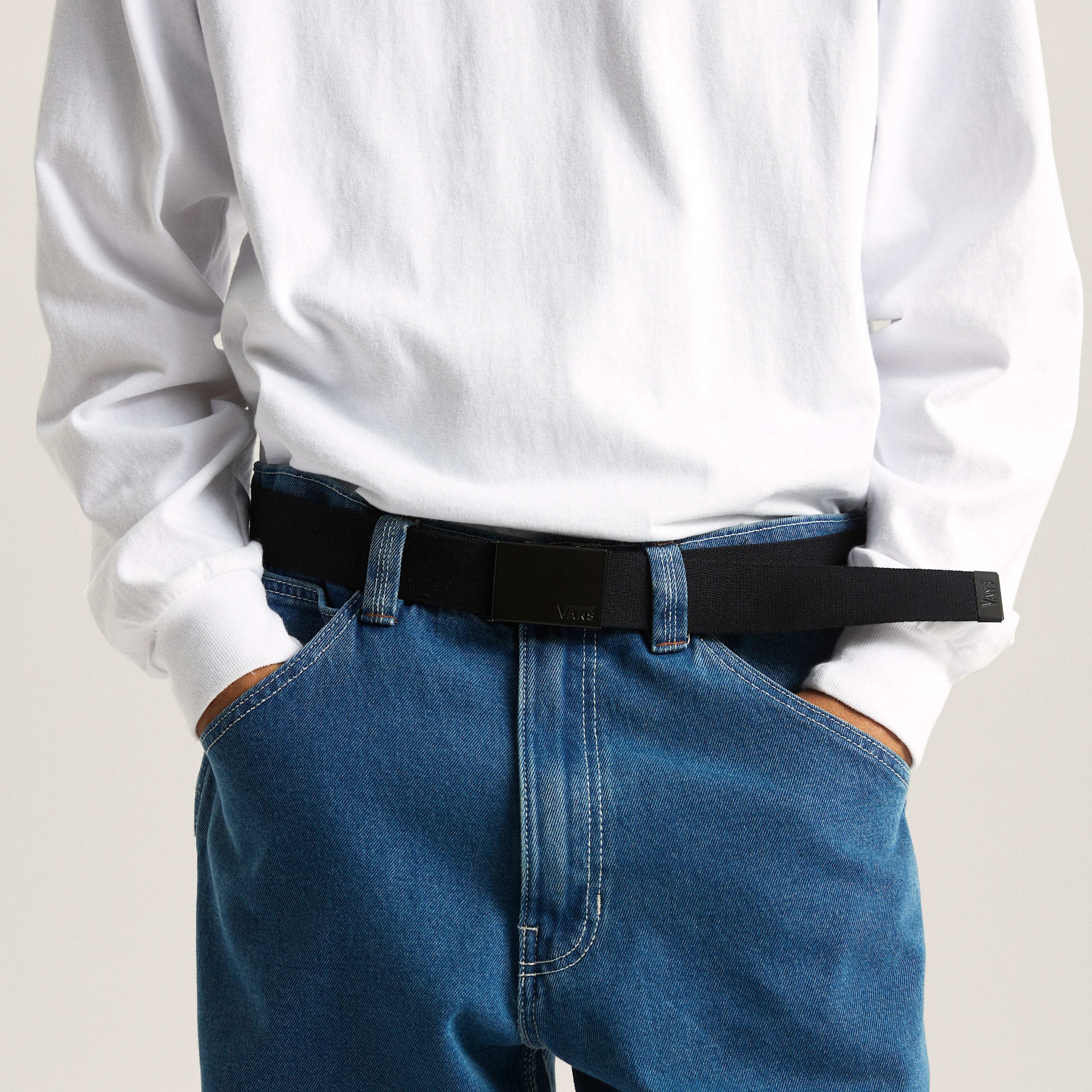 Vans Koppelgürtel »DEPPSTER II WEB BELT« mit Koppelschließe, sportlicher Stil, aus Polyester, One Size