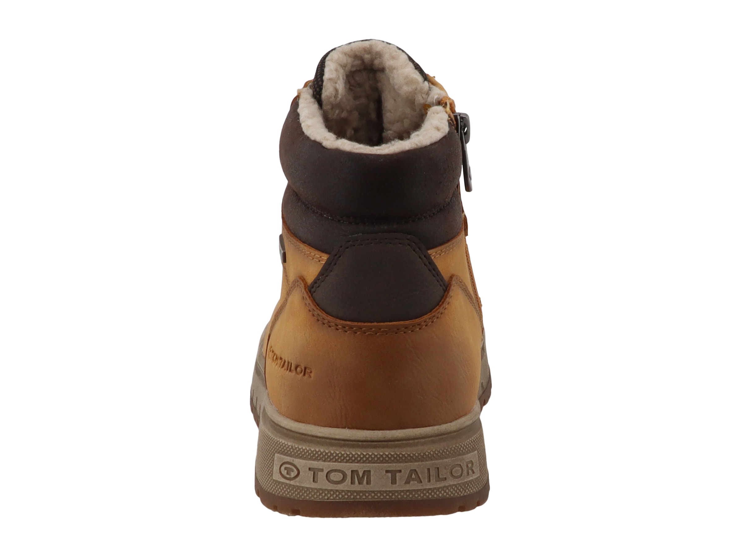 TOM TAILOR Winterboots  Schnürboots, Used Look, mit praktischem Innenreißverschluss
