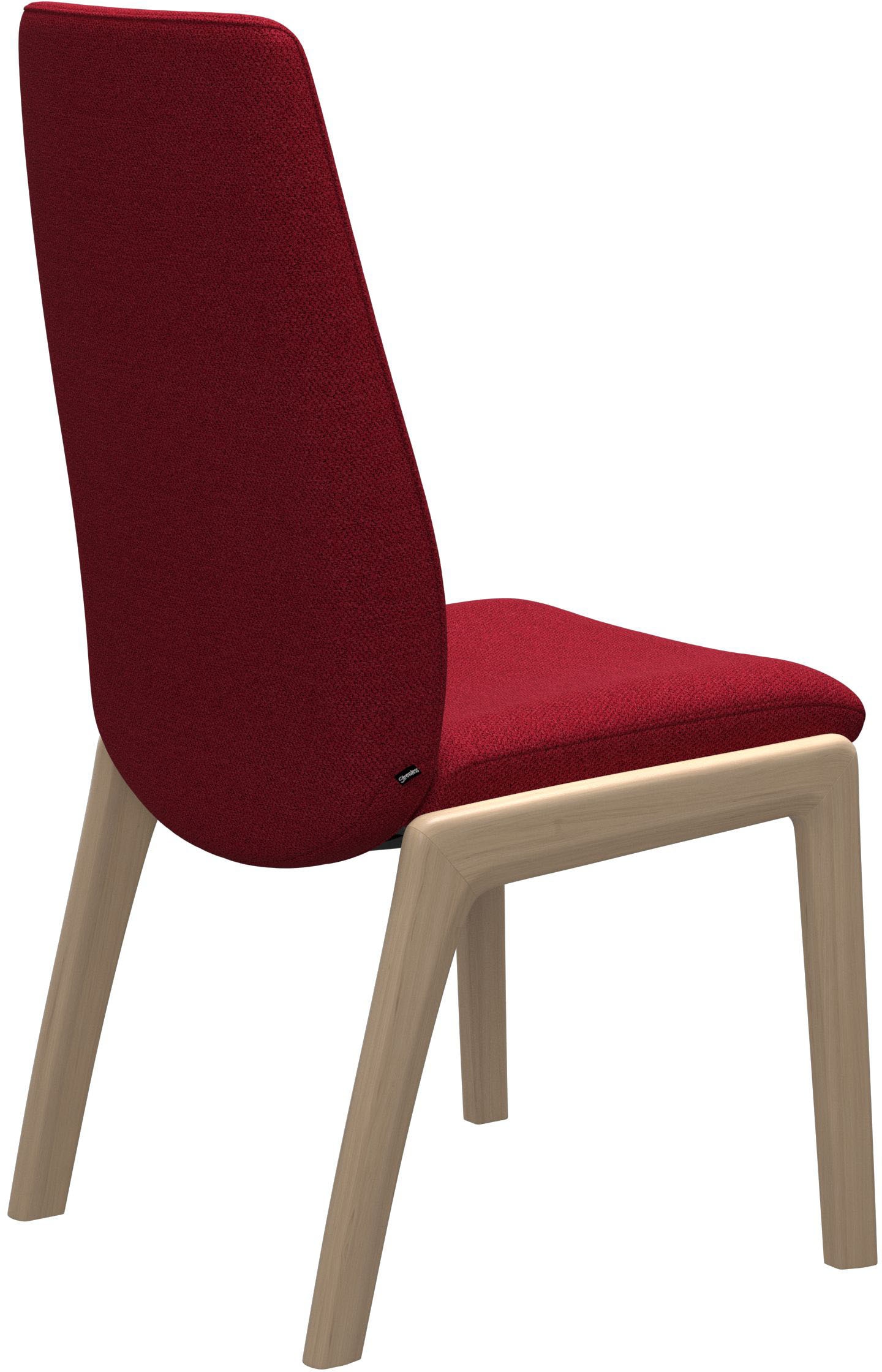 Stressless® Polsterstuhl »Laurel«, ROHLEDER Stoff Q2 FARON, High Back, Größe L, mit abgerundeten Beinen in Eiche natur