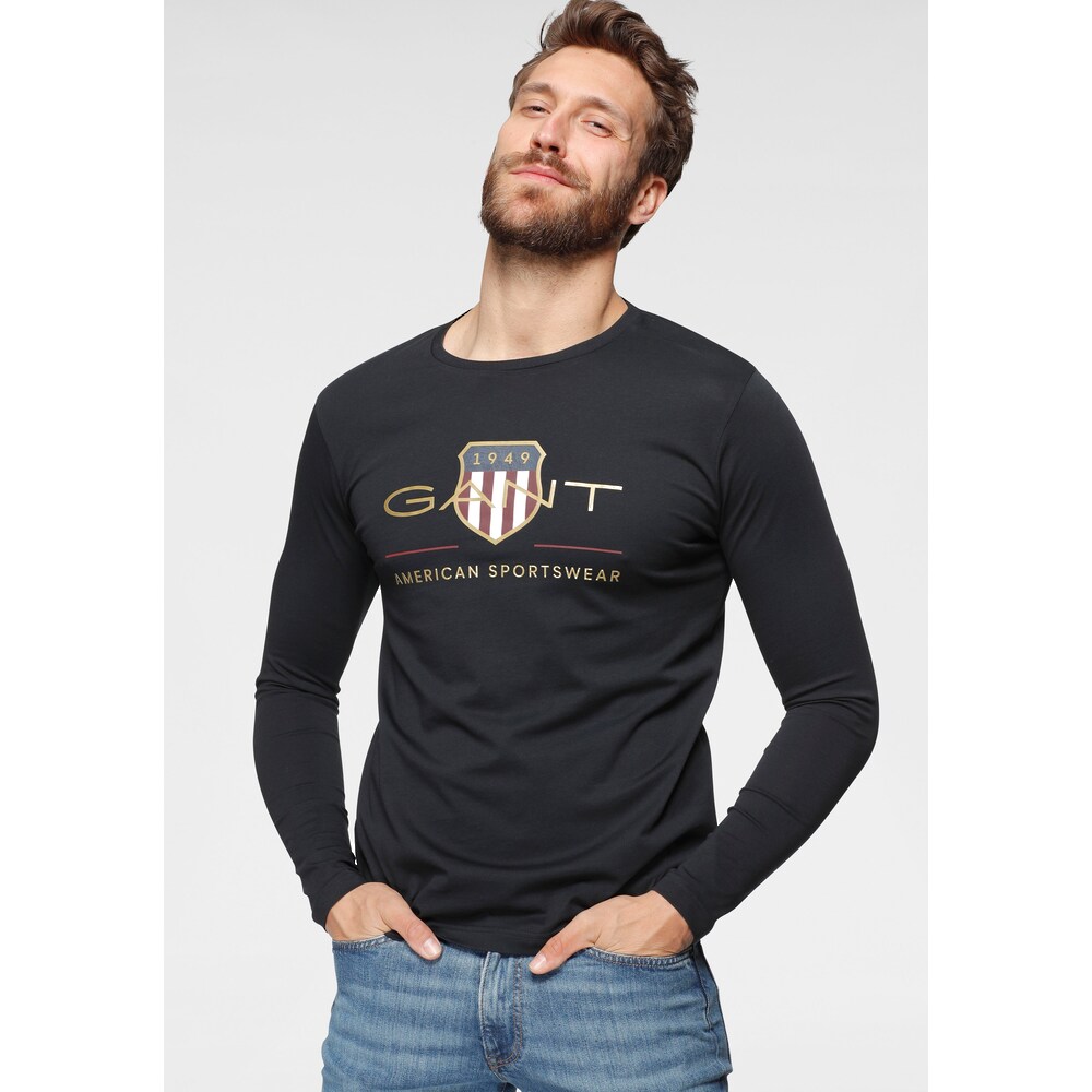 Gant Langarmshirt »ARCHIVE SHIELD LS T-SHIRT«, mit Logo-Print kaufen