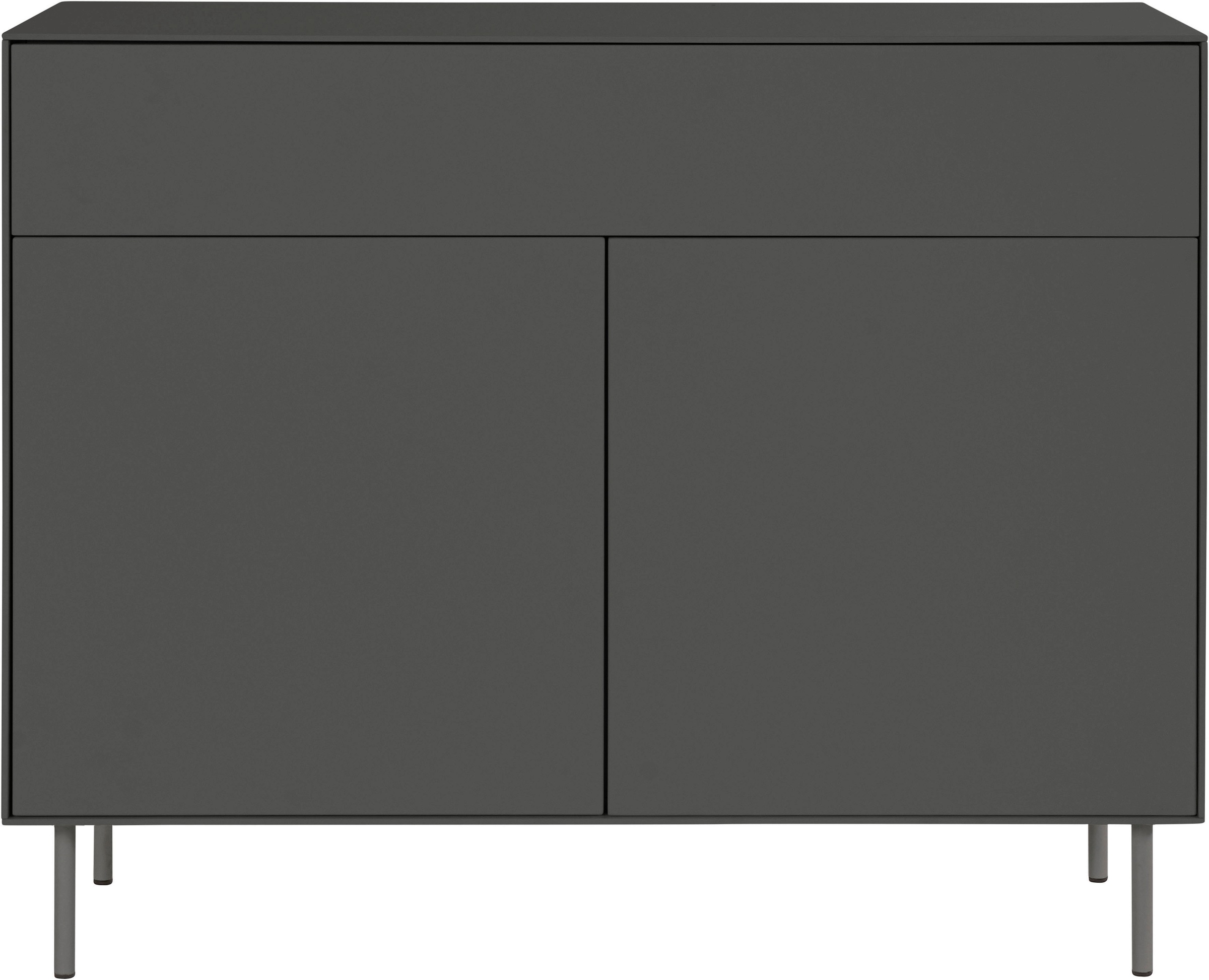 LeGer Home by Lena Gercke Sideboard »Essentials«, Breite: 112cm, MDF lackiert, Push-to-open-Funktion