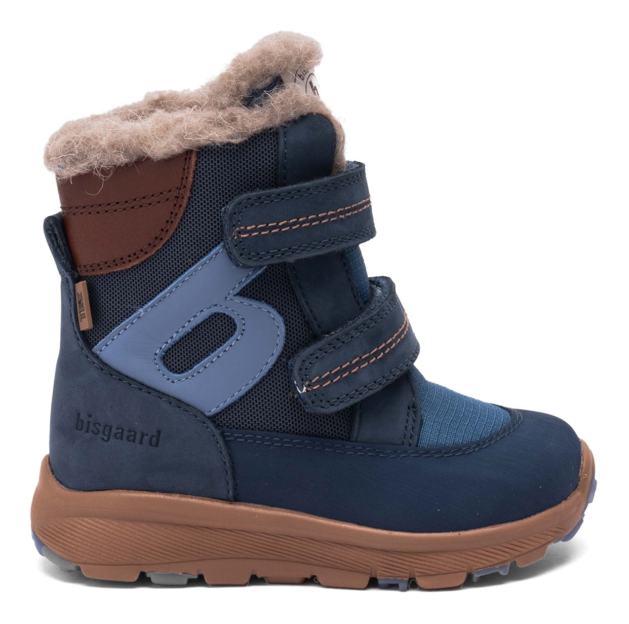 Bisgaard Winterstiefel »spencer tex«  Winterboots mit Lammwolle, Größenschablone zum Download