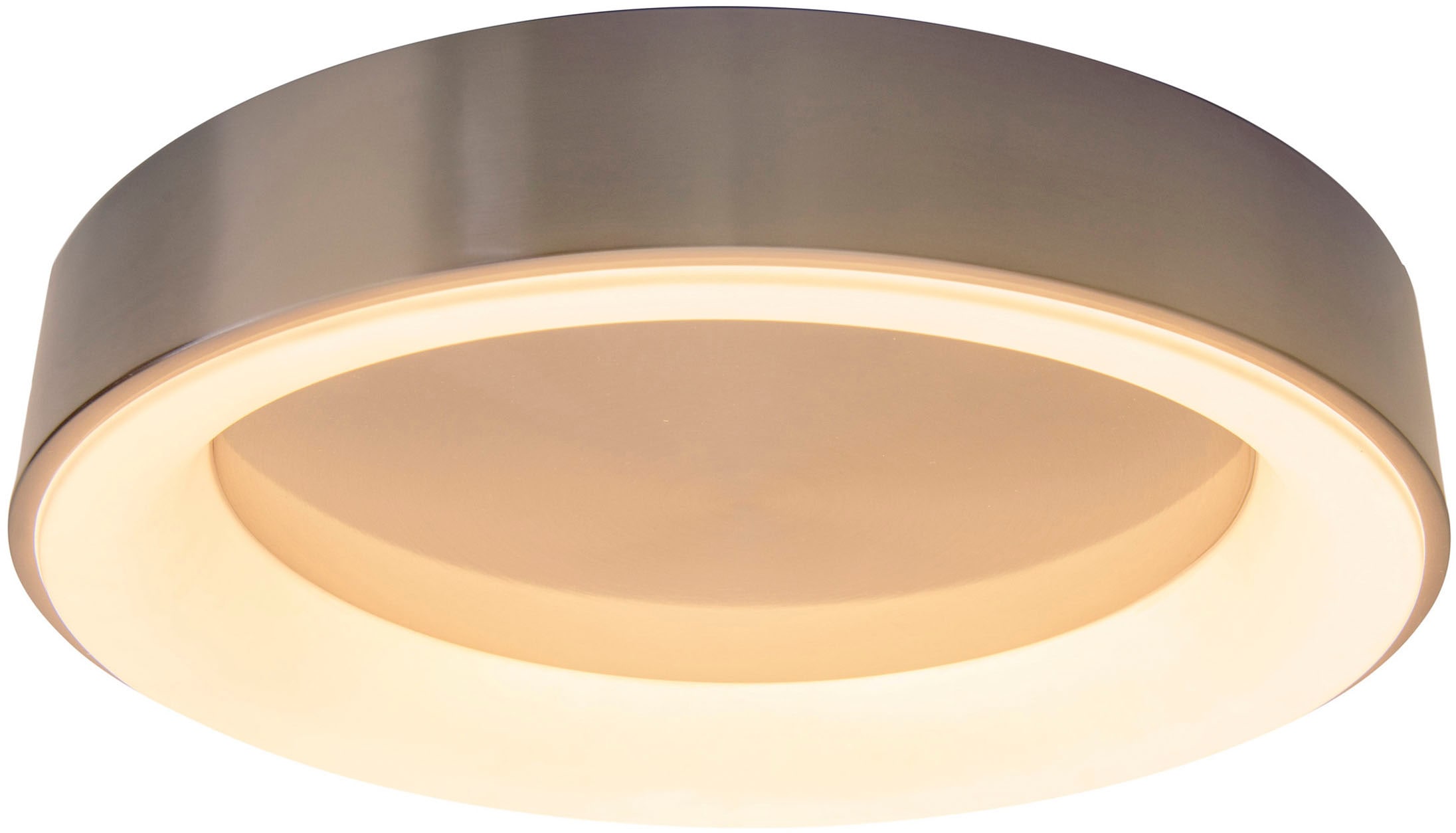 näve LED Deckenleuchte »Multo«, 1 flammig, Nachtlicht-, Memoryfunktion, CCT, Rainbowfarben, Fernbedien., dimmbar
