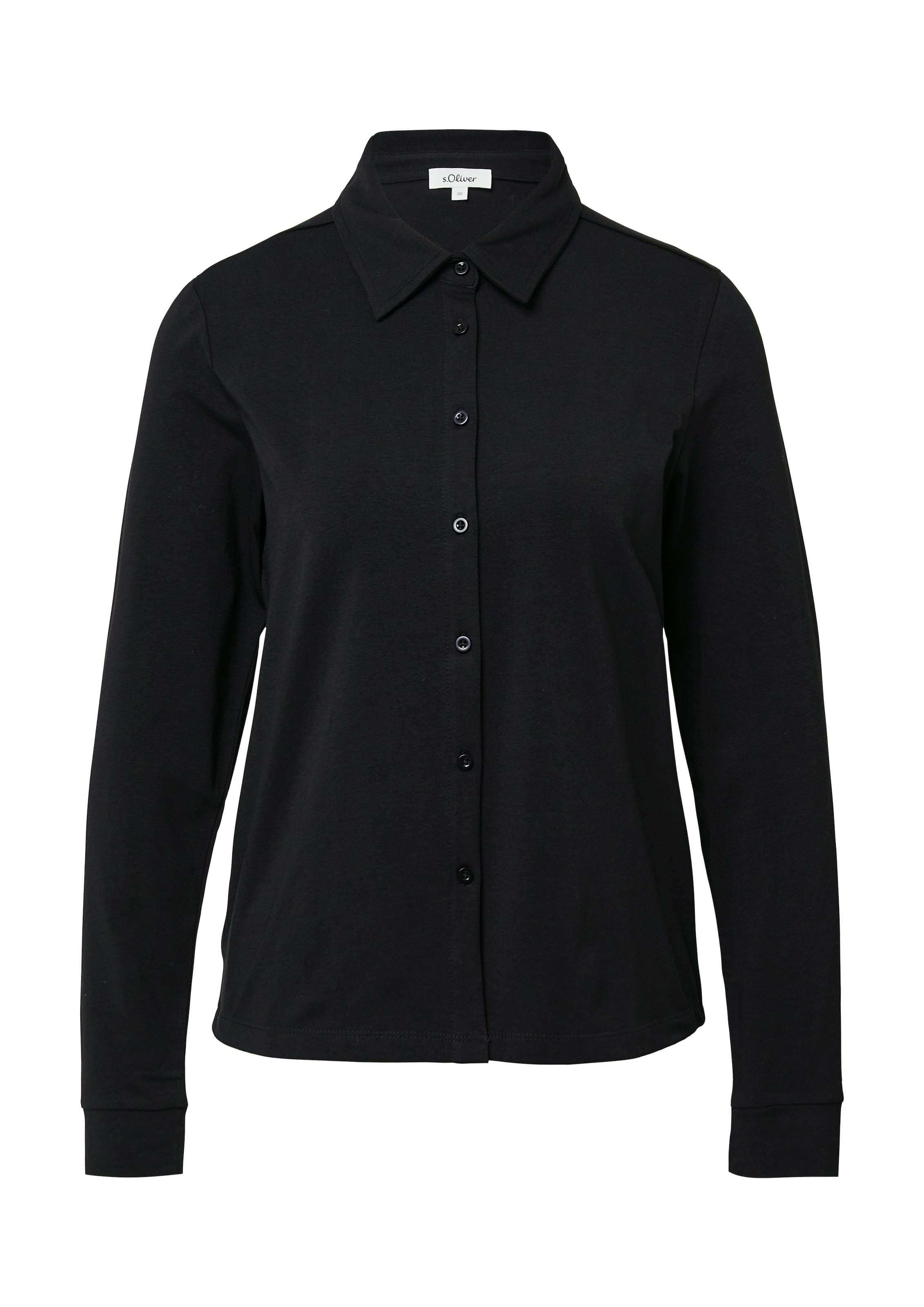 s.Oliver Hemdbluse, mit Manschetten