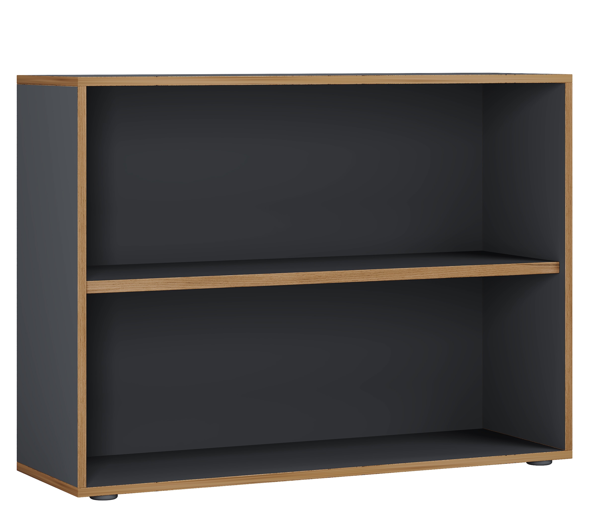 VCM Bücherregal »Holz Büro Regal Bücher Ordner Aktenregal Salia 2f«