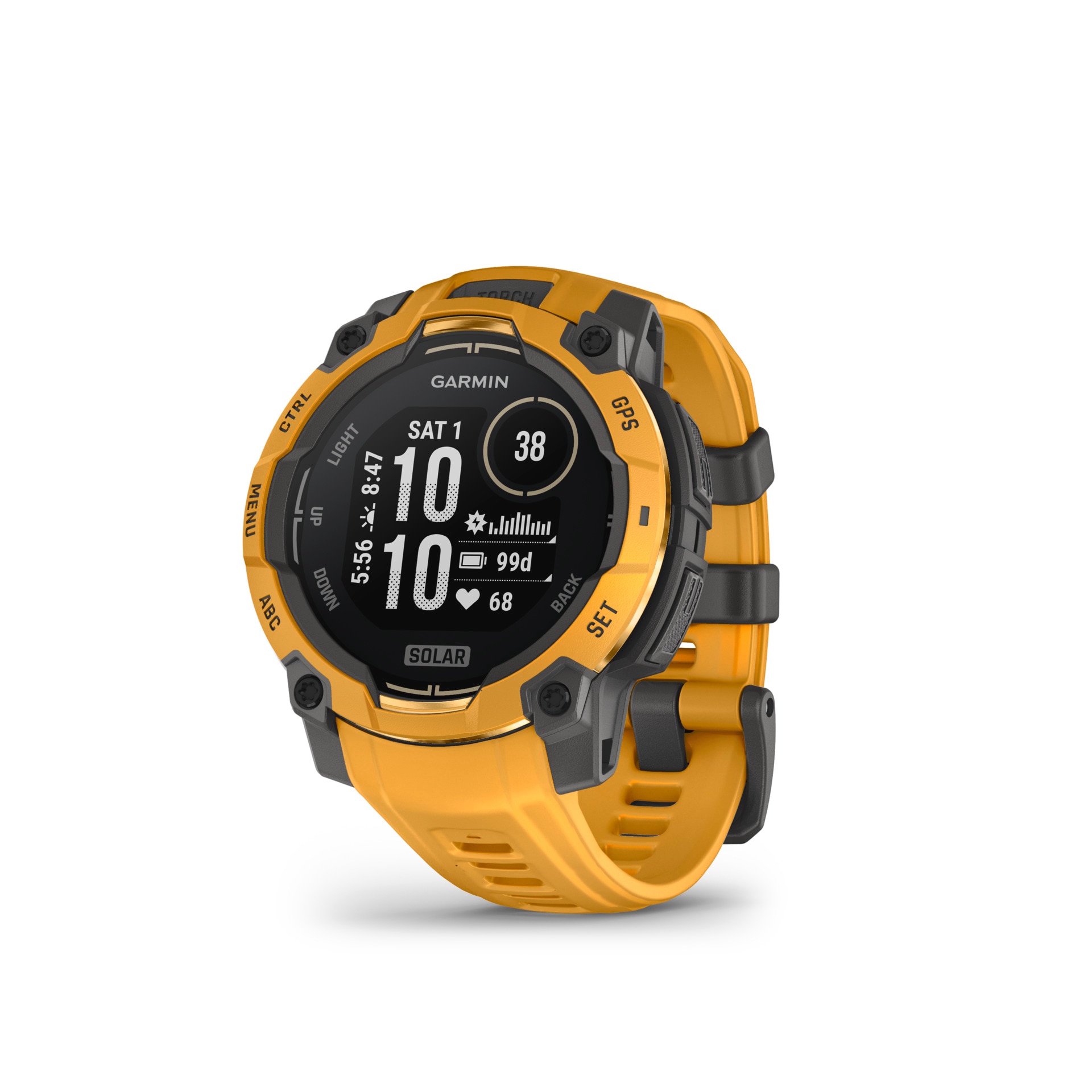 Garmin Smartwatch »Instinct 3 Solar - 45 mm«(/ 1,2 ″)