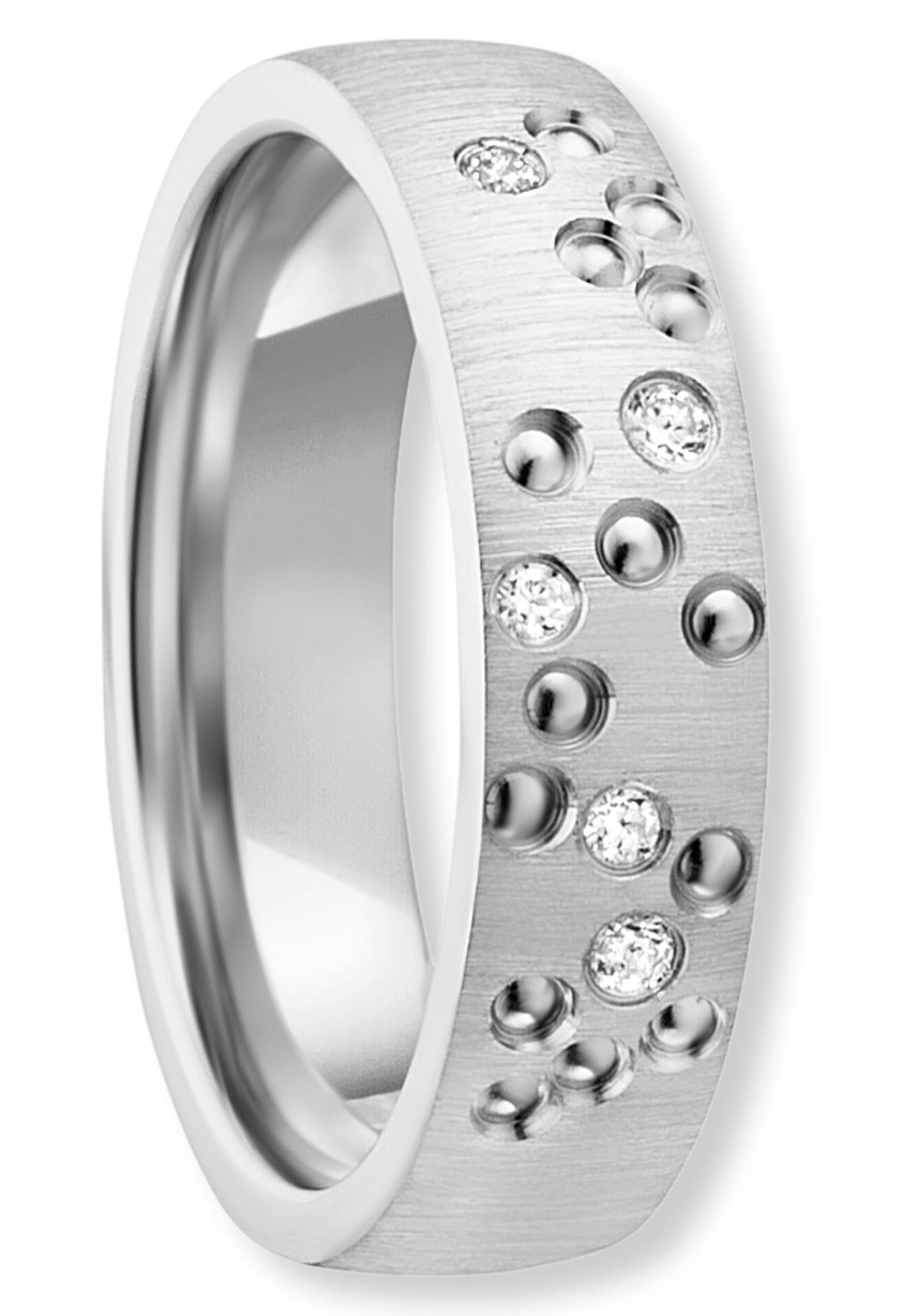 Silberring »Zirkonia Freundschaft  Partner Ring aus 925 Silber«