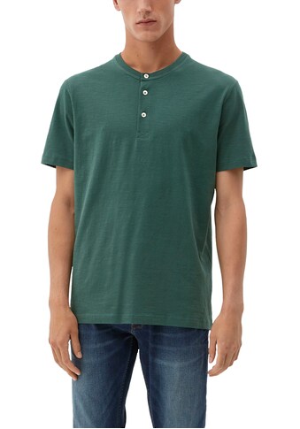 s.Oliver T-Shirt, doppelte Naht am Rundhalsausschnitt kaufen