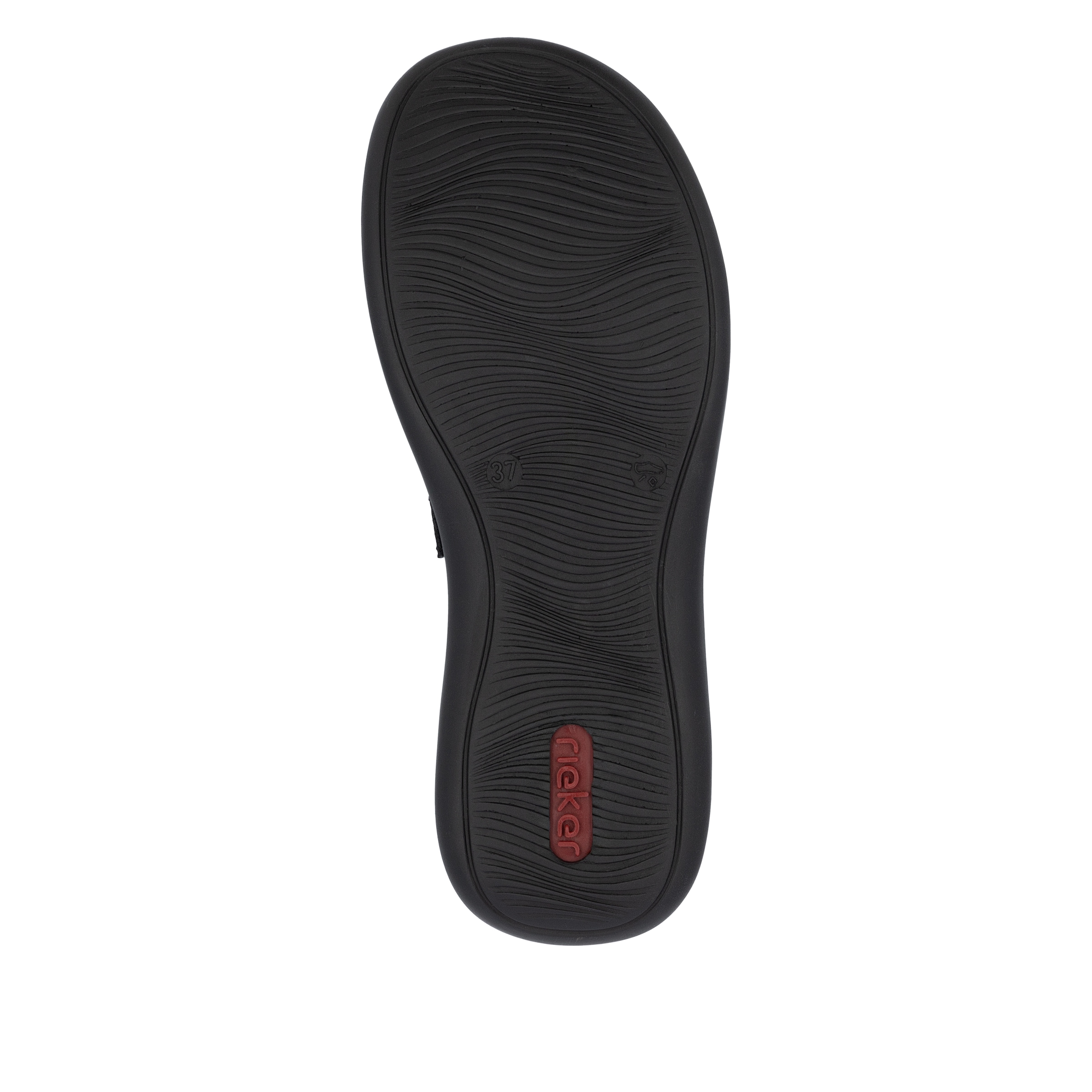 Rieker Clog, Hausschuh, Casual-Clog, Sabot, Schlupfschuh mit weicher Innensohle