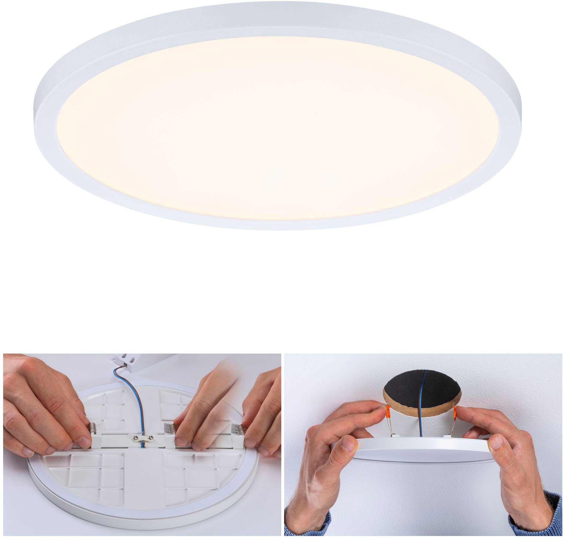 Paulmann LED Bad-Einbauleuchte »Areo«, Schutzart IP44, 3-Stufen-dimmbar, Ø 23 cm, inkl. LED Leuchtmittel