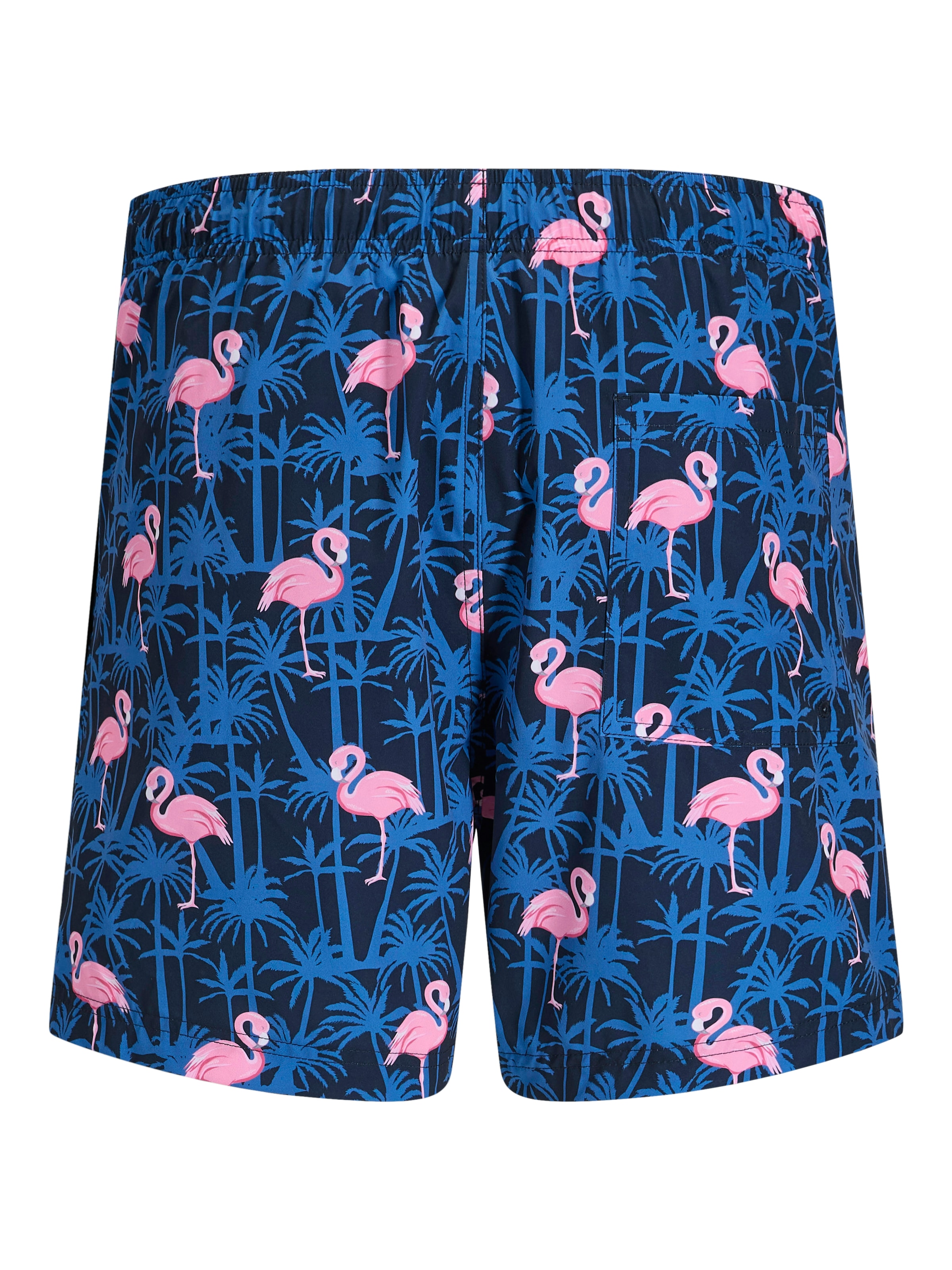 Jack & Jones Badeshorts »JPSTMAUI VIBES NOVELTY AOP SWIM SHORT SN« Kunstfaser
