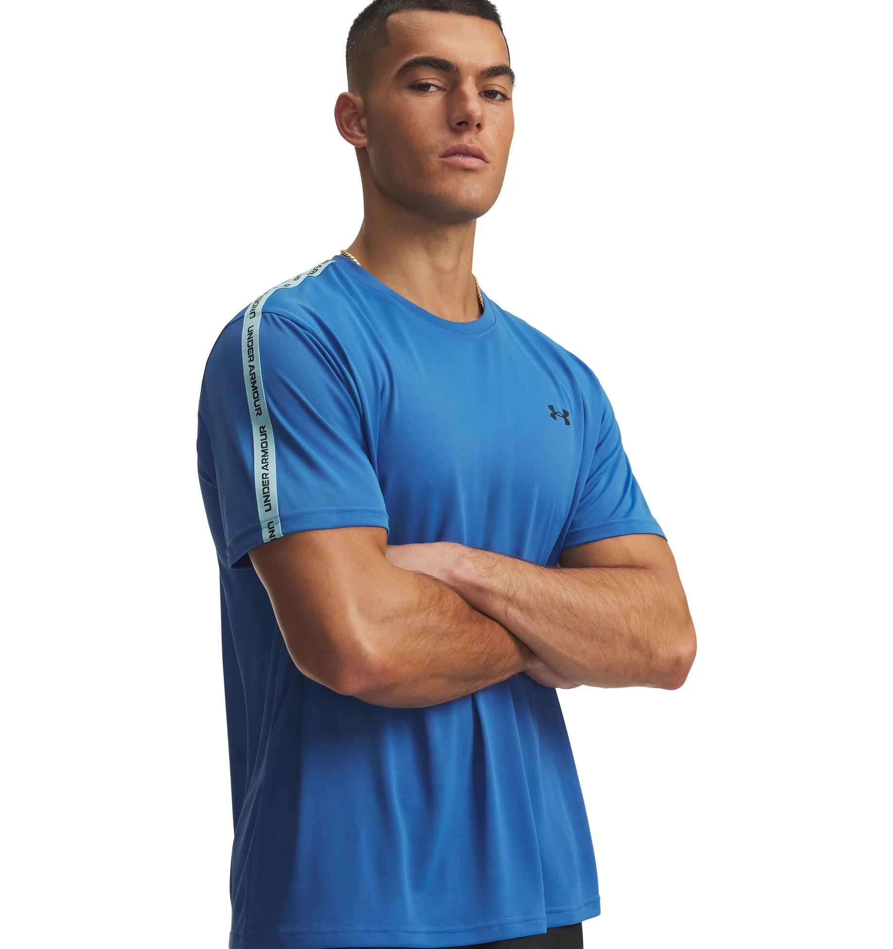 Under Armour® Trainingsshirt »UA TECH TAPING SS« schnell trocknendes Polyester, atmungsaktives Material
