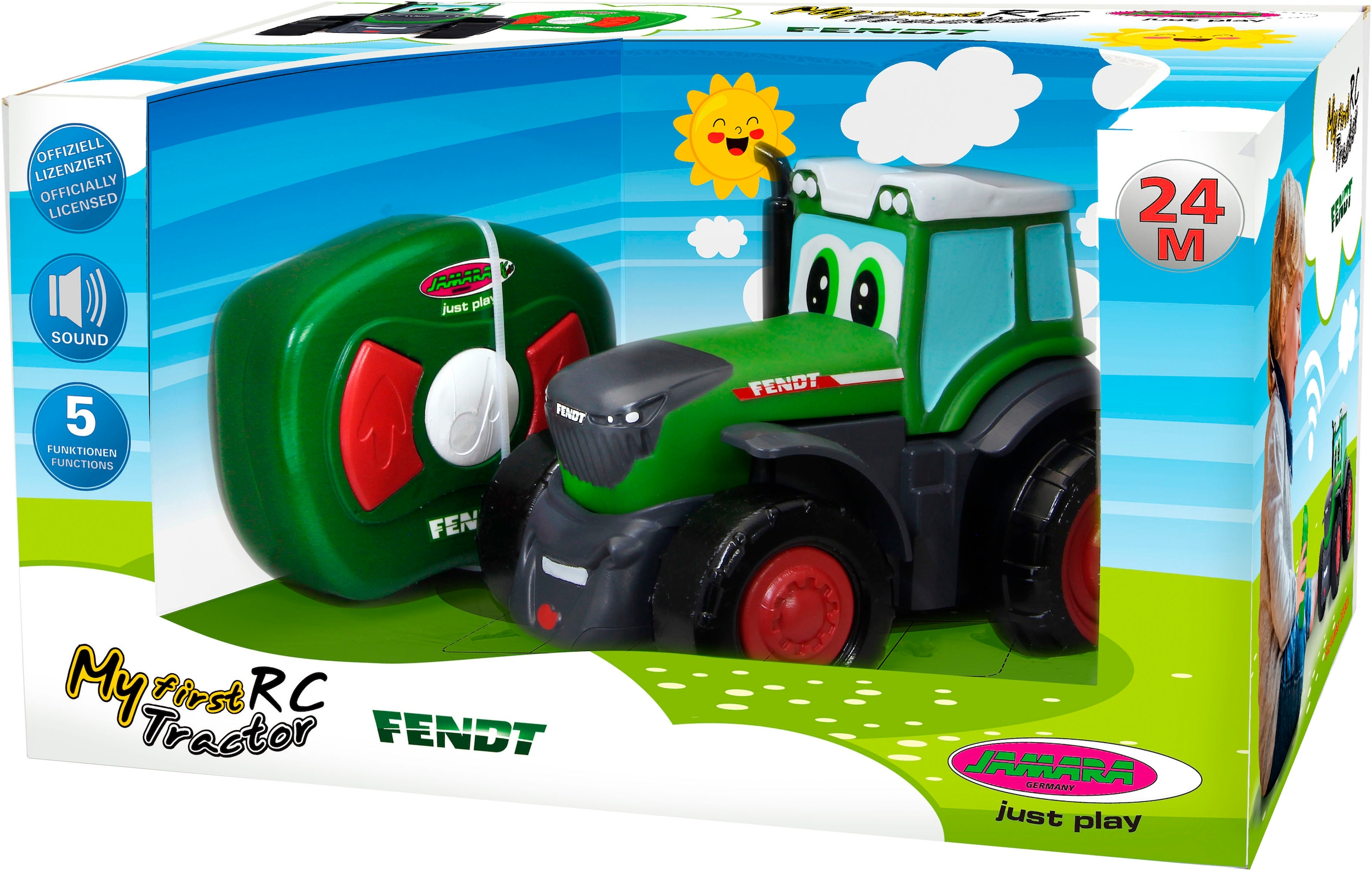 Jamara RC-Traktor »Fendt My first RC Traktor 2,4GHz«, mit Sound