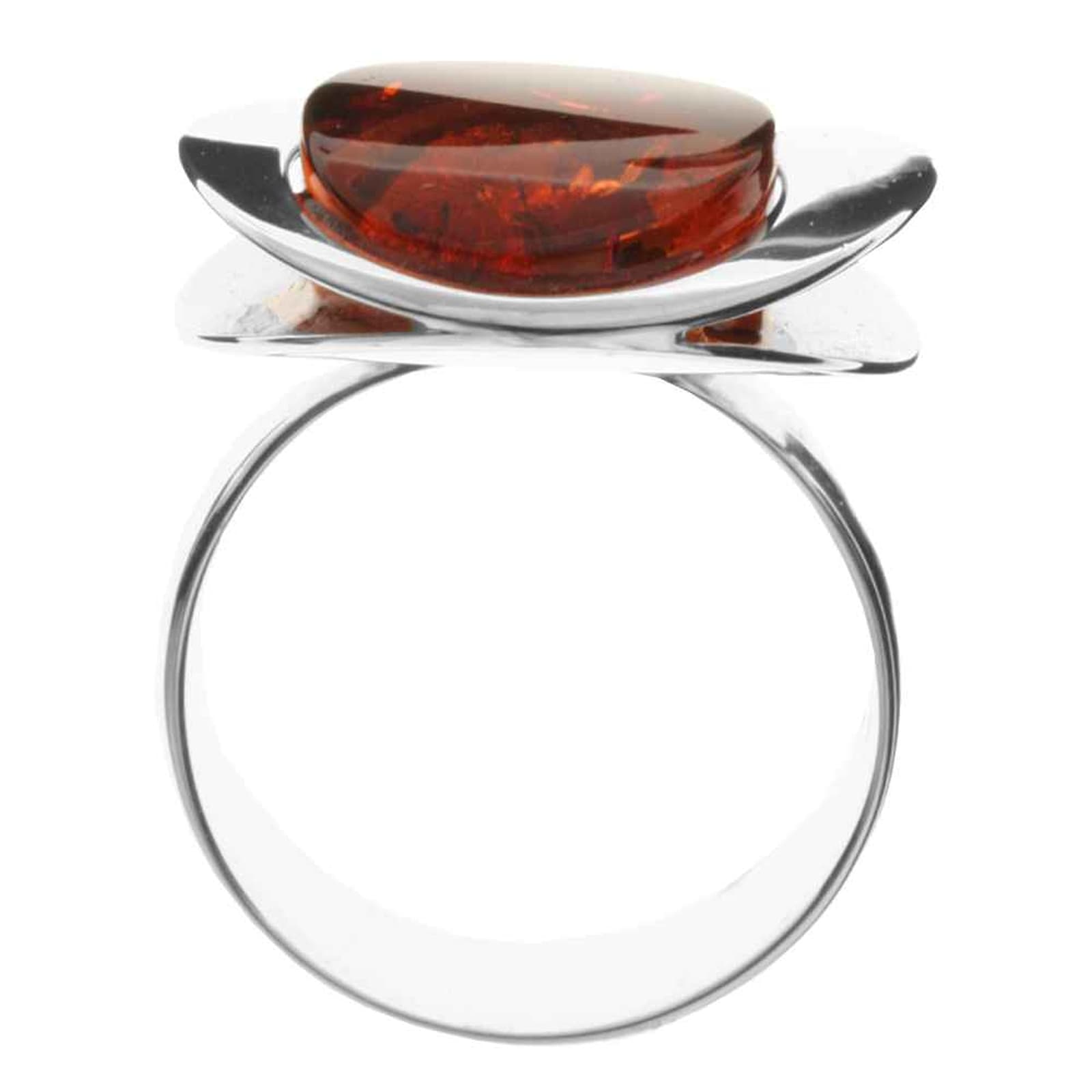 OSTSEE-SCHMUCK Fingerring »- Alina - Silber 925/000 - Bernstein«