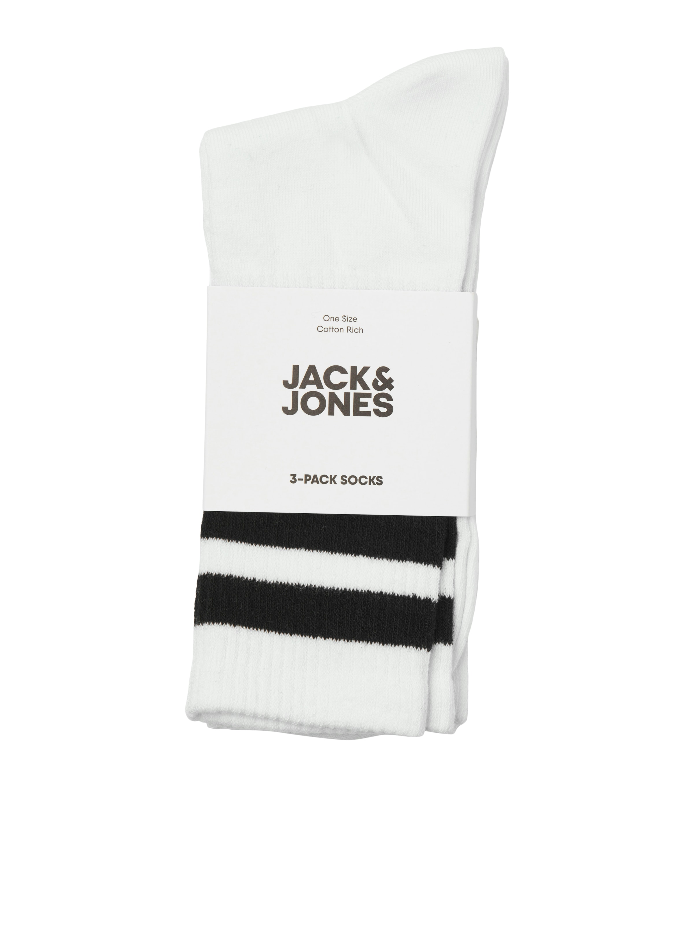 Jack & Jones Freizeitsocken »JACTRAVIS TENNIS SOCK 3 PACK NOOS«, (Packung, 3 Paar)