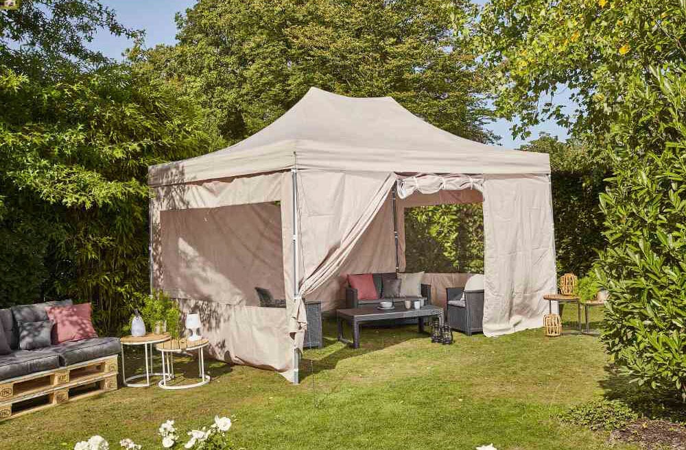 Siena Garden Gartenlounge-Set »Amea«, (4 tlg.), Kunststoff graphit, Sitzkissen aus Polyester in grau