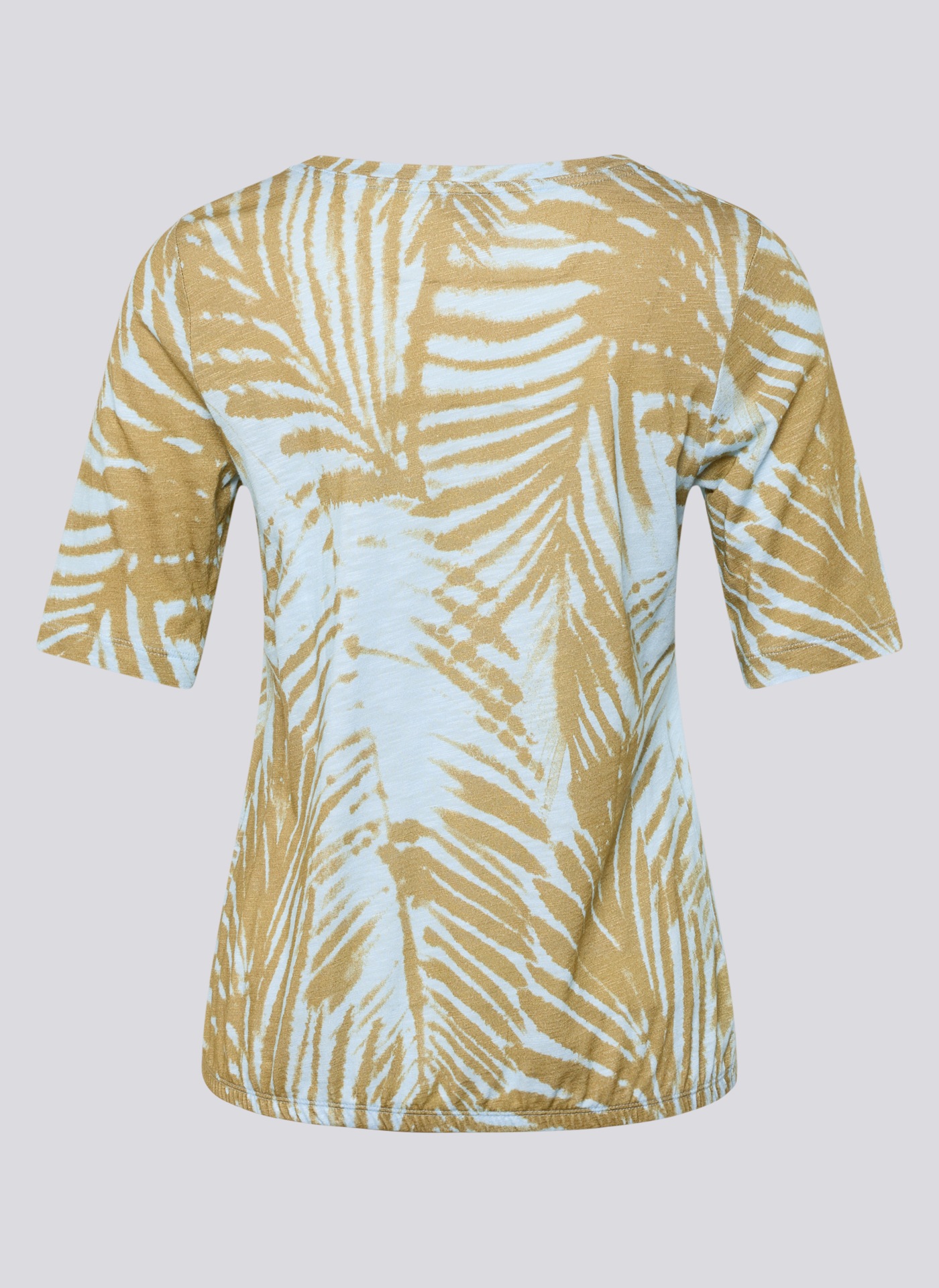 Rabe Kurzarmshirt mit floralem Muster