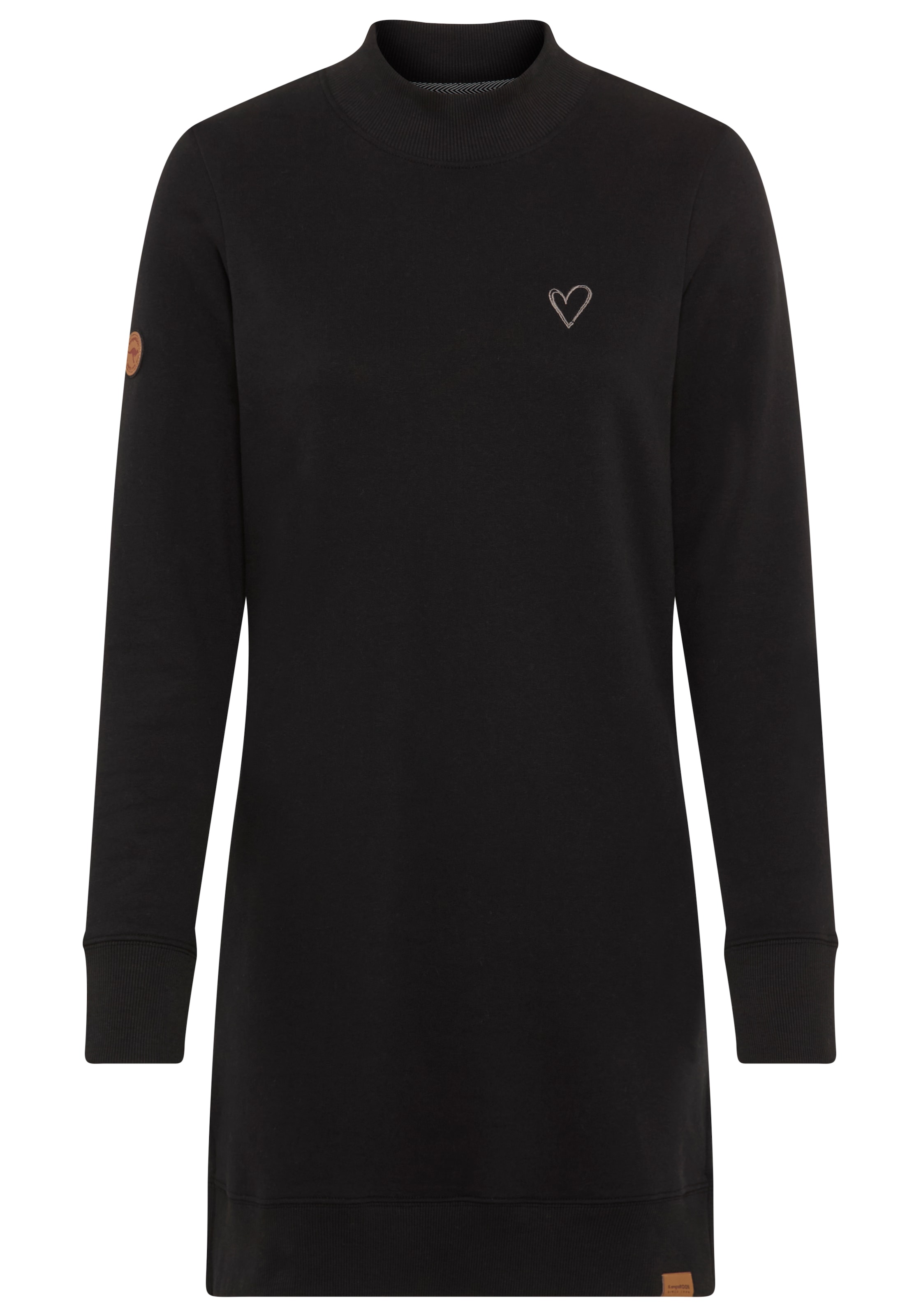 KangaROOS Longsweatshirt, mit Turtleneck und Schlitz am Saum