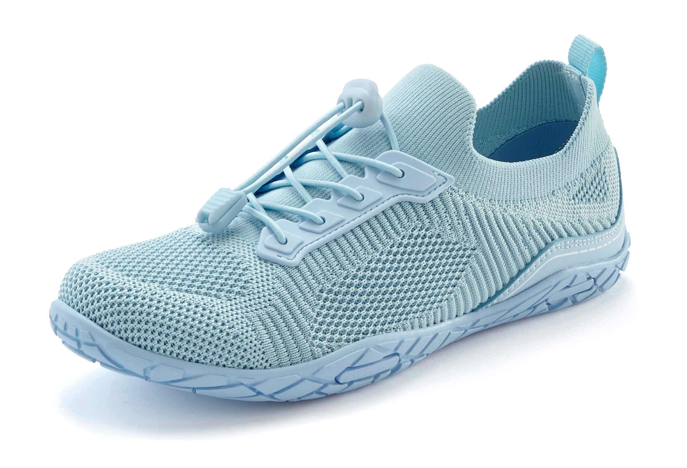 Vivance Sneaker »Halbschuh, Freizeitschuh«, mit Kordelzug und elastischen Schnürbändern VEGAN